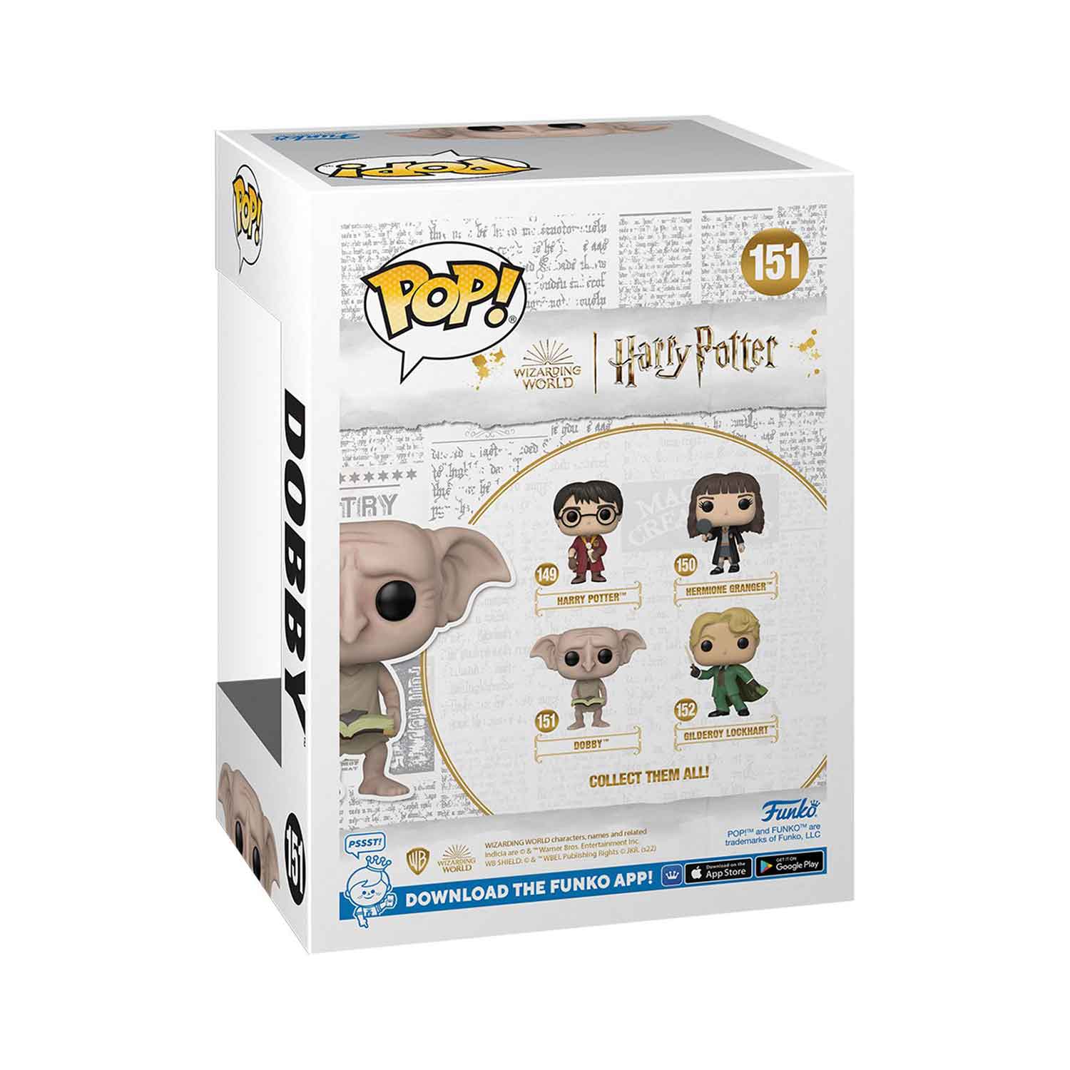 Harry Potter and The Chamber of Secrets 20th Anniversary Dobby Funko Pop! Figure