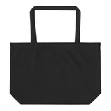 California Anime Research Club Fun Graphic Large Tote Bag-Black