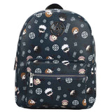 Jujutsu Kaisen Chibi Character AOP Metal Badge Mini Backpack