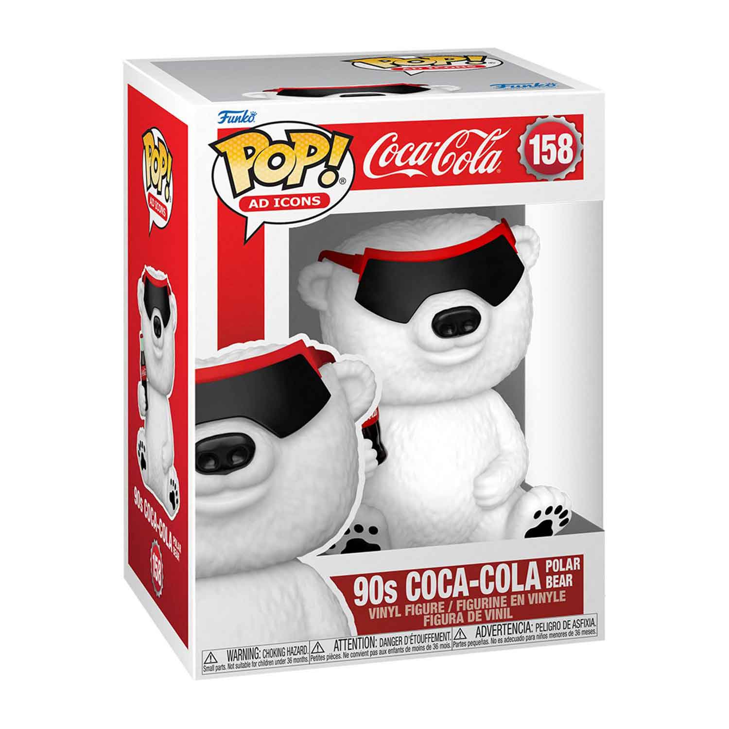 90s Coca-Cola Polar Bear Funko Pop! Vinyl Figure