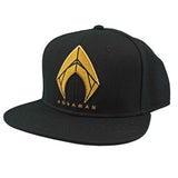 Aquaman Icon Embroidered Snapback Hat - BUCKET POPCORN