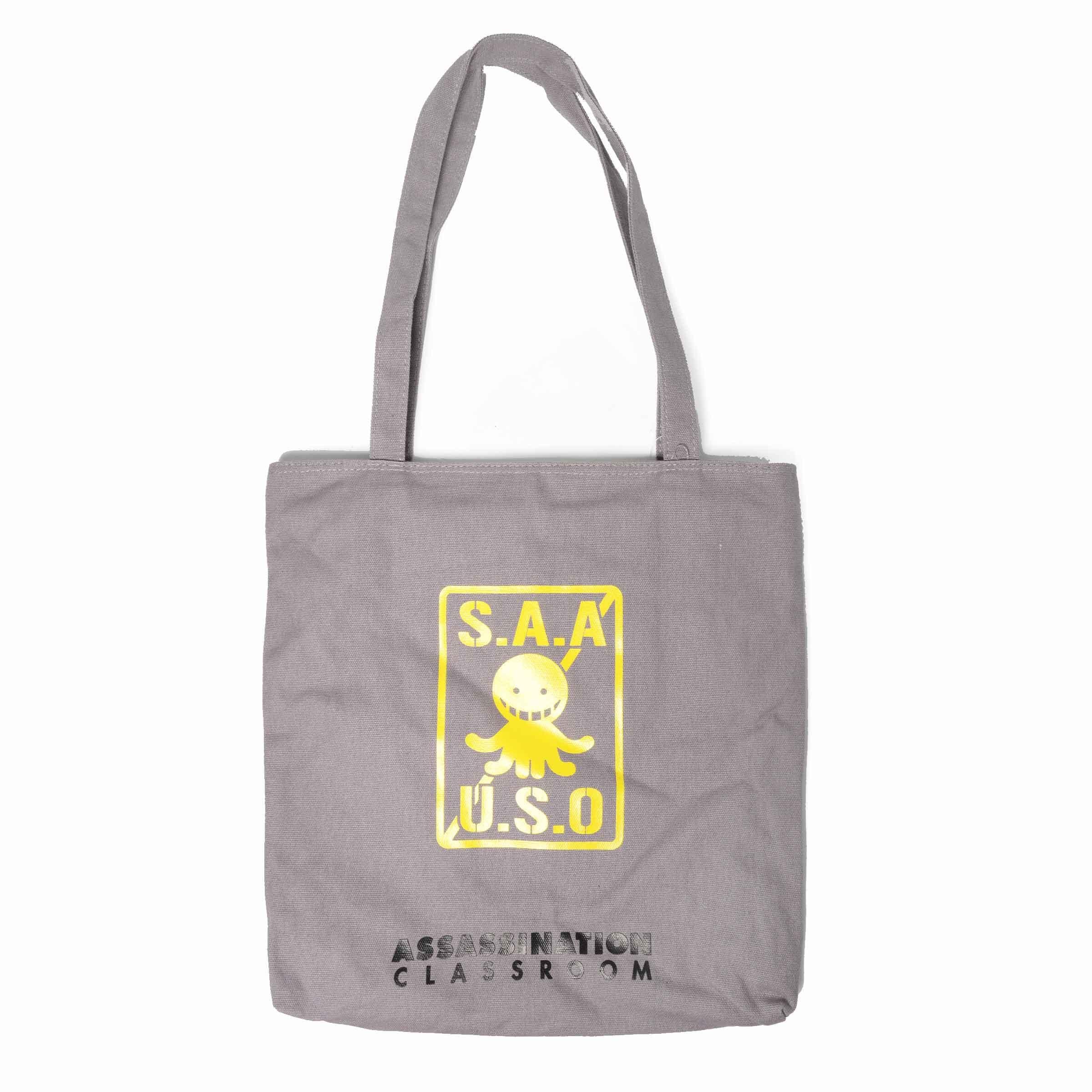 Assassination Classroom S.A.A.U.S.O Canvas Tote Bag - BUCKET POPCORN