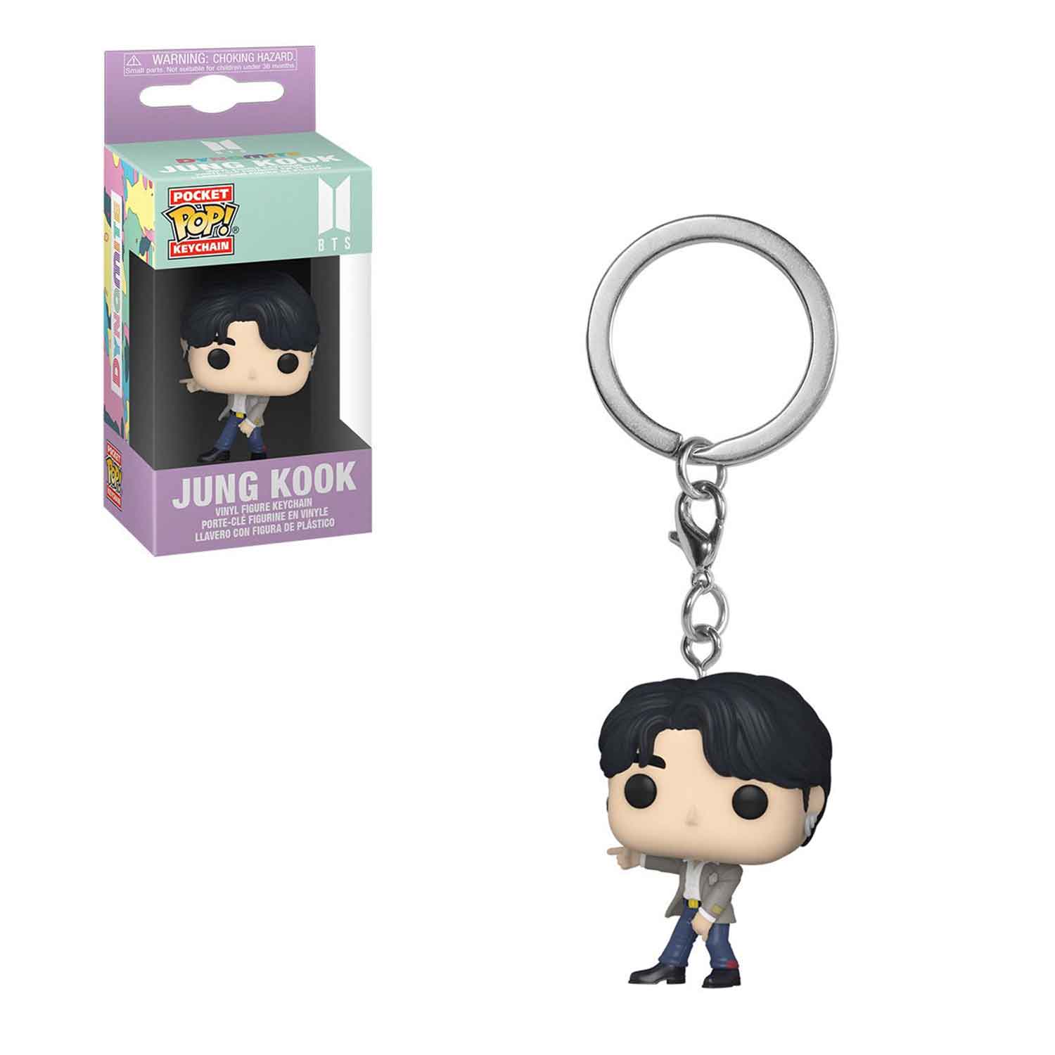 BTS Dynamite JungKook Pocket Pop! Kpop Idol Character Keychain