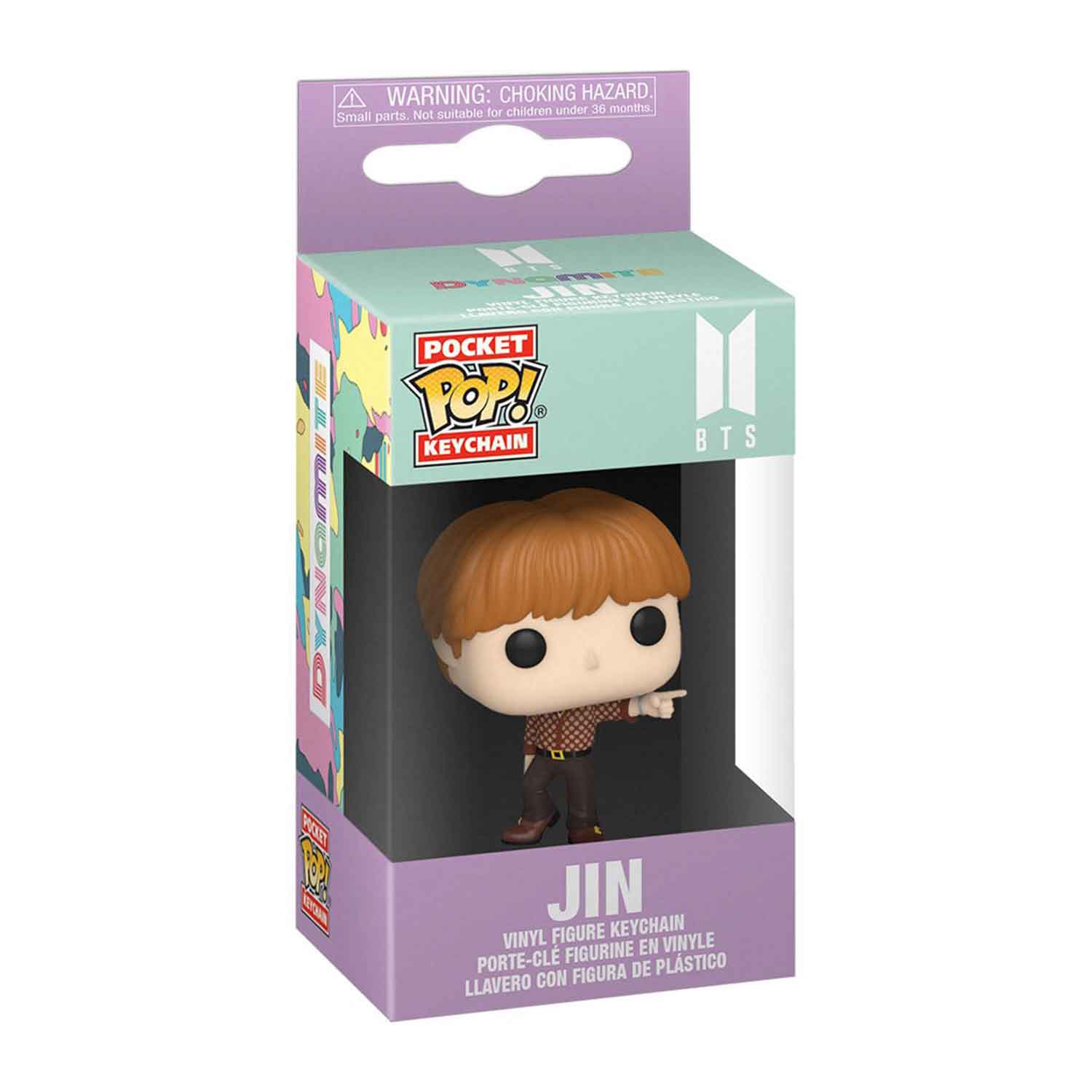 BTS Dynamite Jin Pocket Pop! Kpop Idol Character Keychain