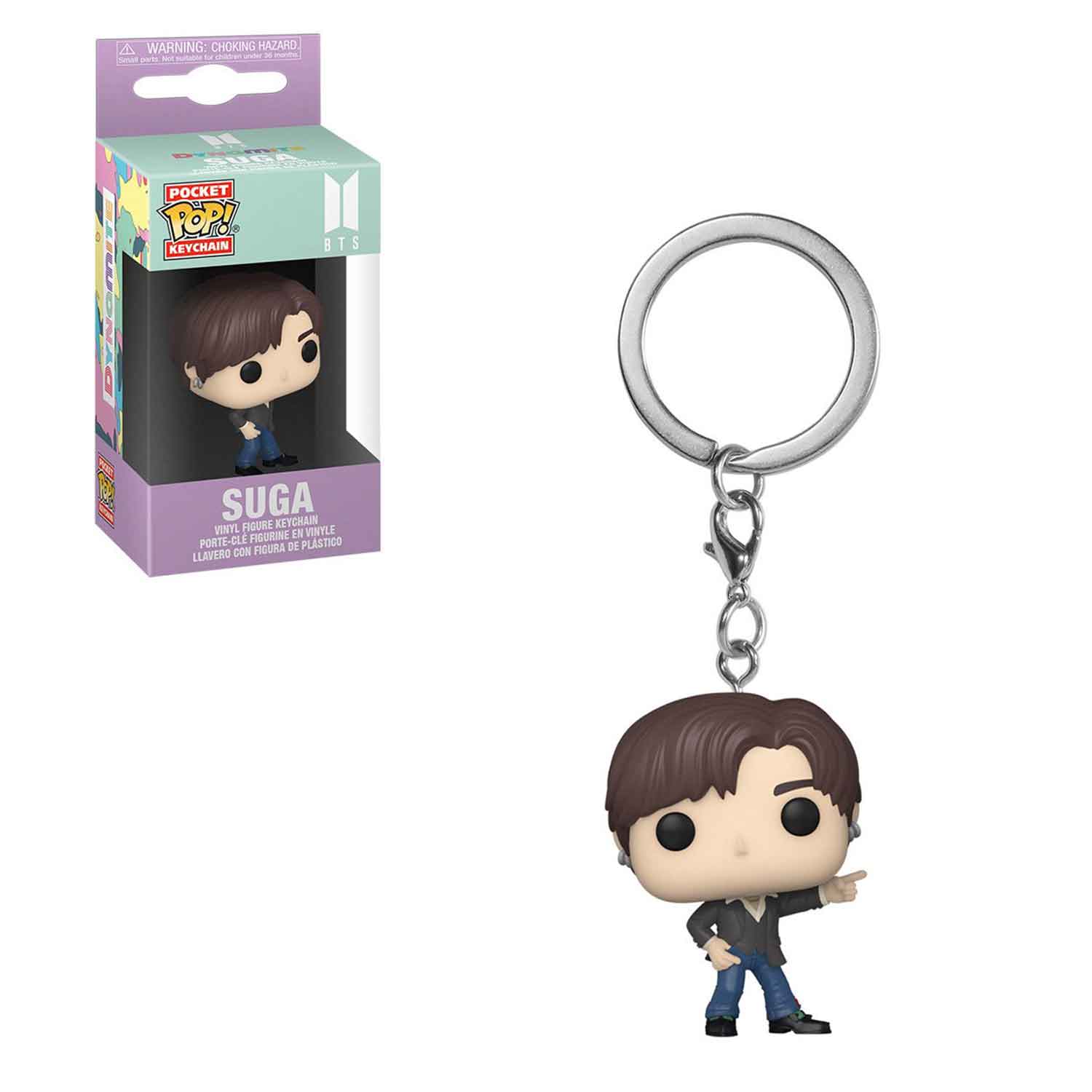 BTS Dynamite SUGA Pocket Pop! Kpop Idol Character Keychain