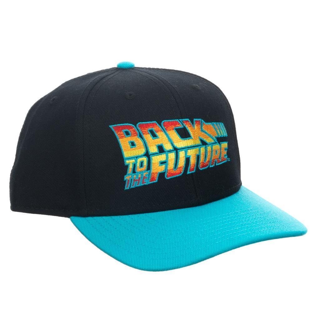 Back to the Future Embroidered Unisex Snapback - BUCKET POPCORN