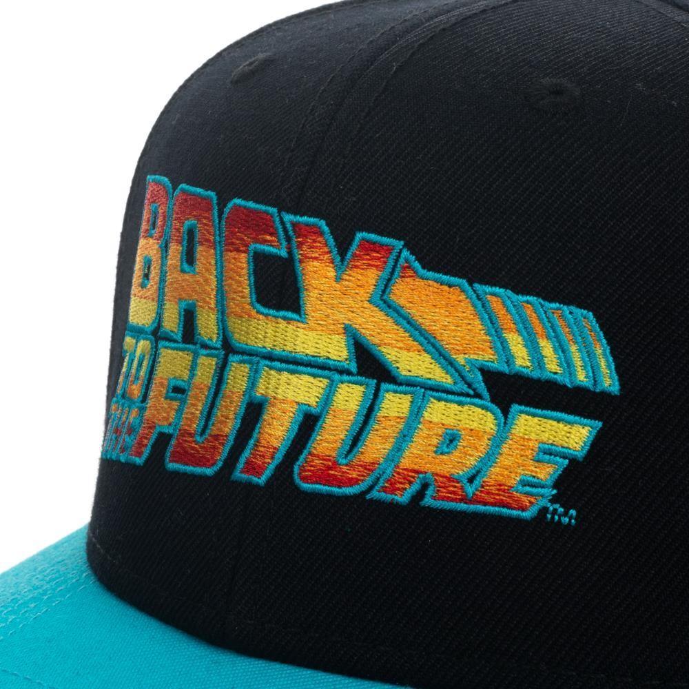 Back to the Future Embroidered Unisex Snapback - BUCKET POPCORN