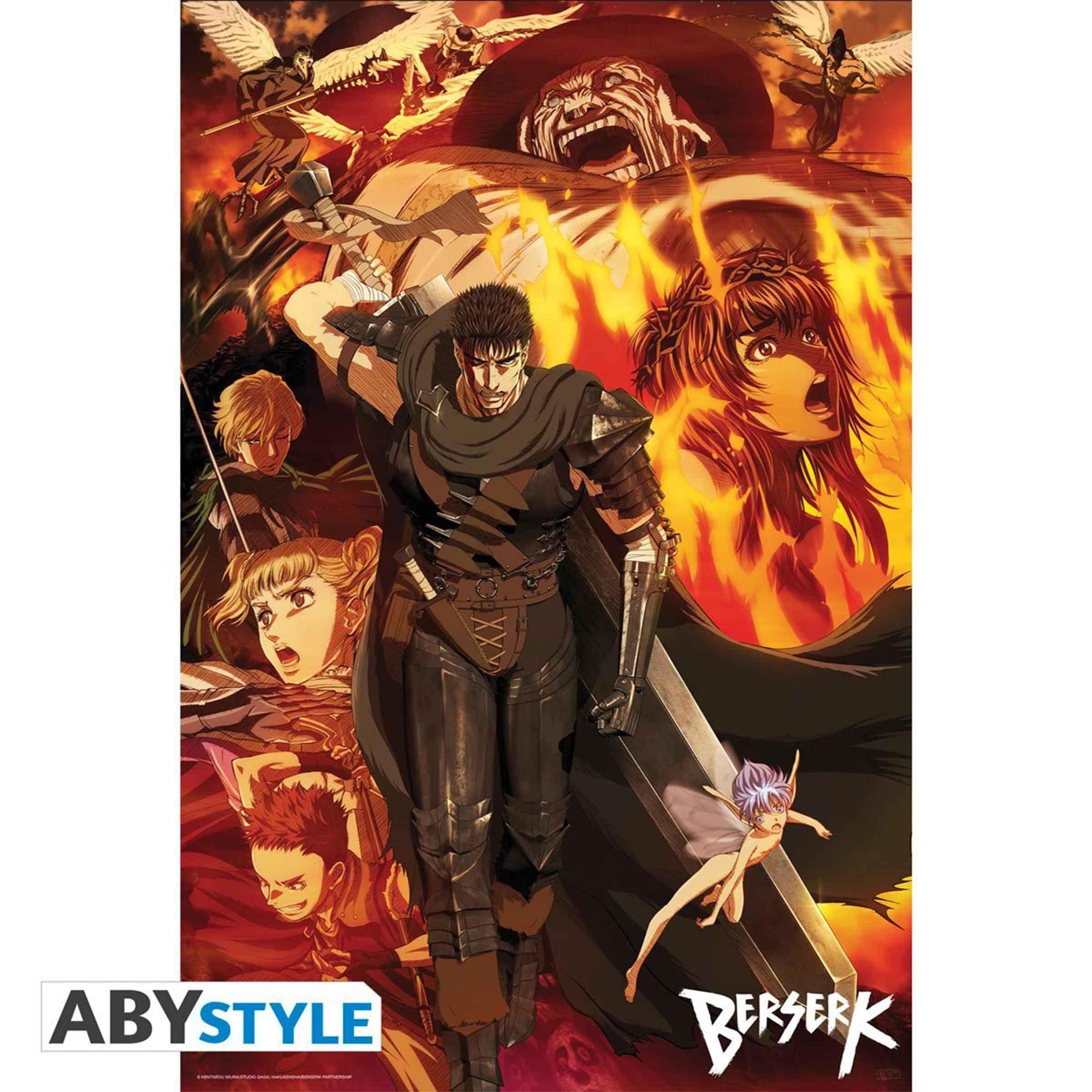Berserk Group Character Boxed Poster 2 Piece Set - BUCKET POPCORN