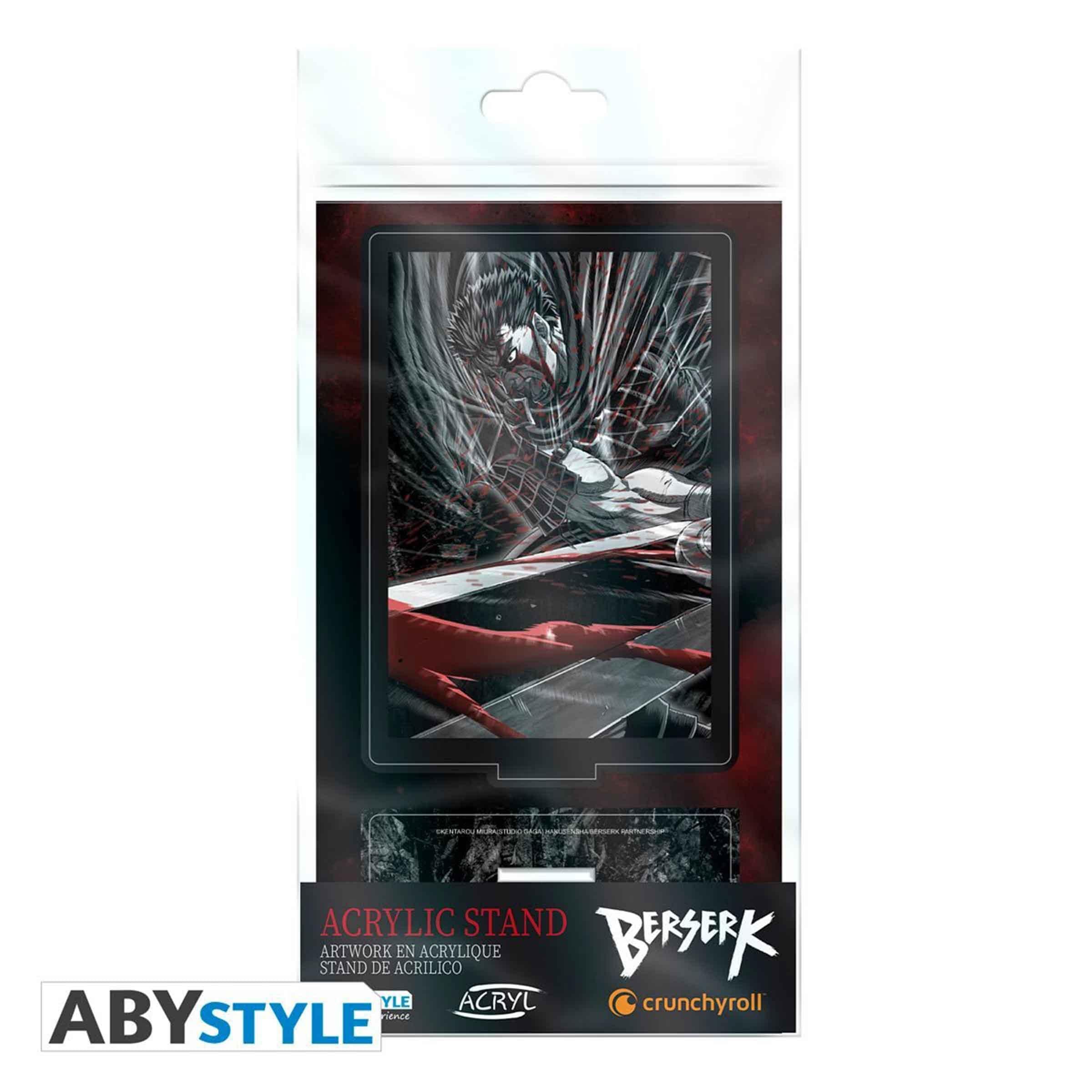 Berserk Guts Acryl Panel Stand Figure - BUCKET POPCORN