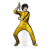 Bruce Lee FiGPiN #371 Classic Enamel Pin - BUCKET POPCORN