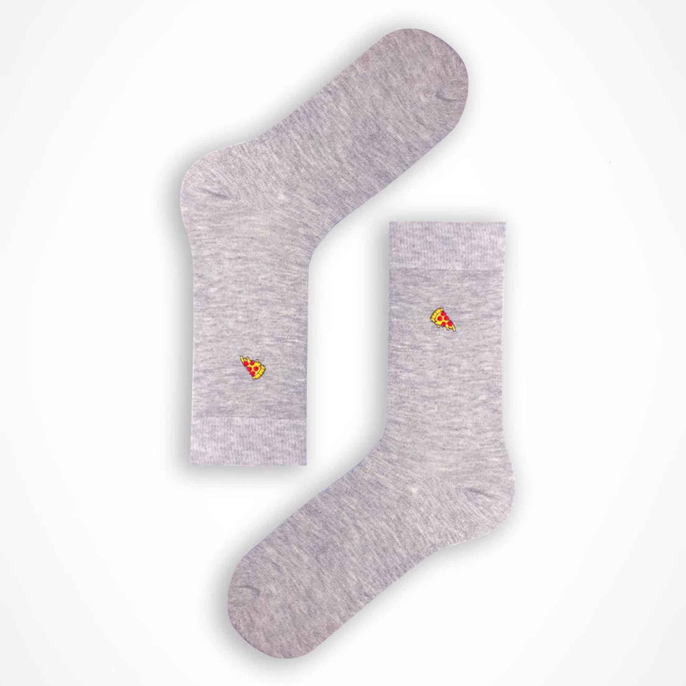 Fun Classic Pizza Box Unisex Socks 4 Pair Gift Set - BUCKET POPCORN