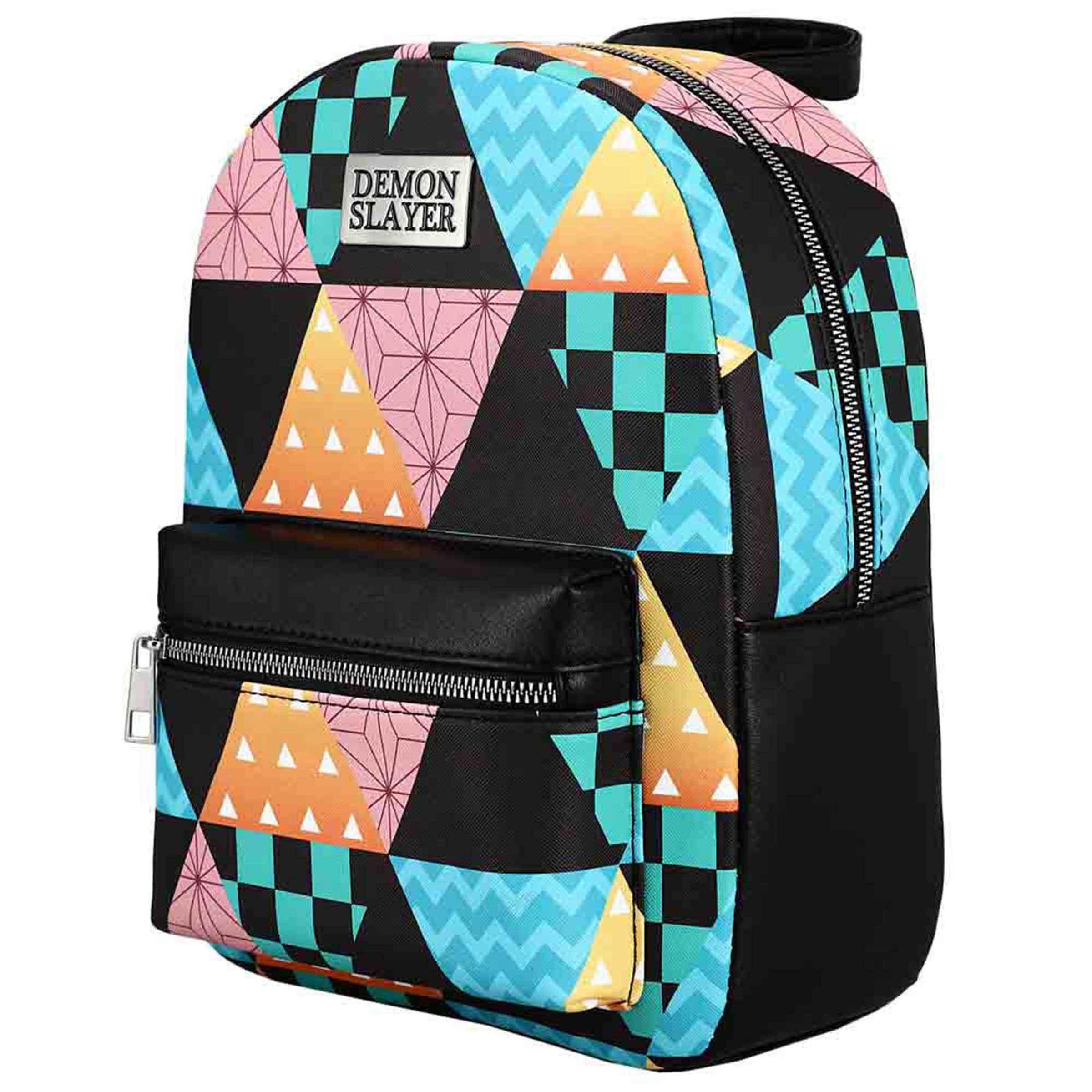 Demon Slayer Character Kimono Pattern Mini Backpack - BUCKET POPCORN