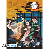 Demon Slayer Group Character Boxed Poster 2 Piece Set - BUCKET POPCORN