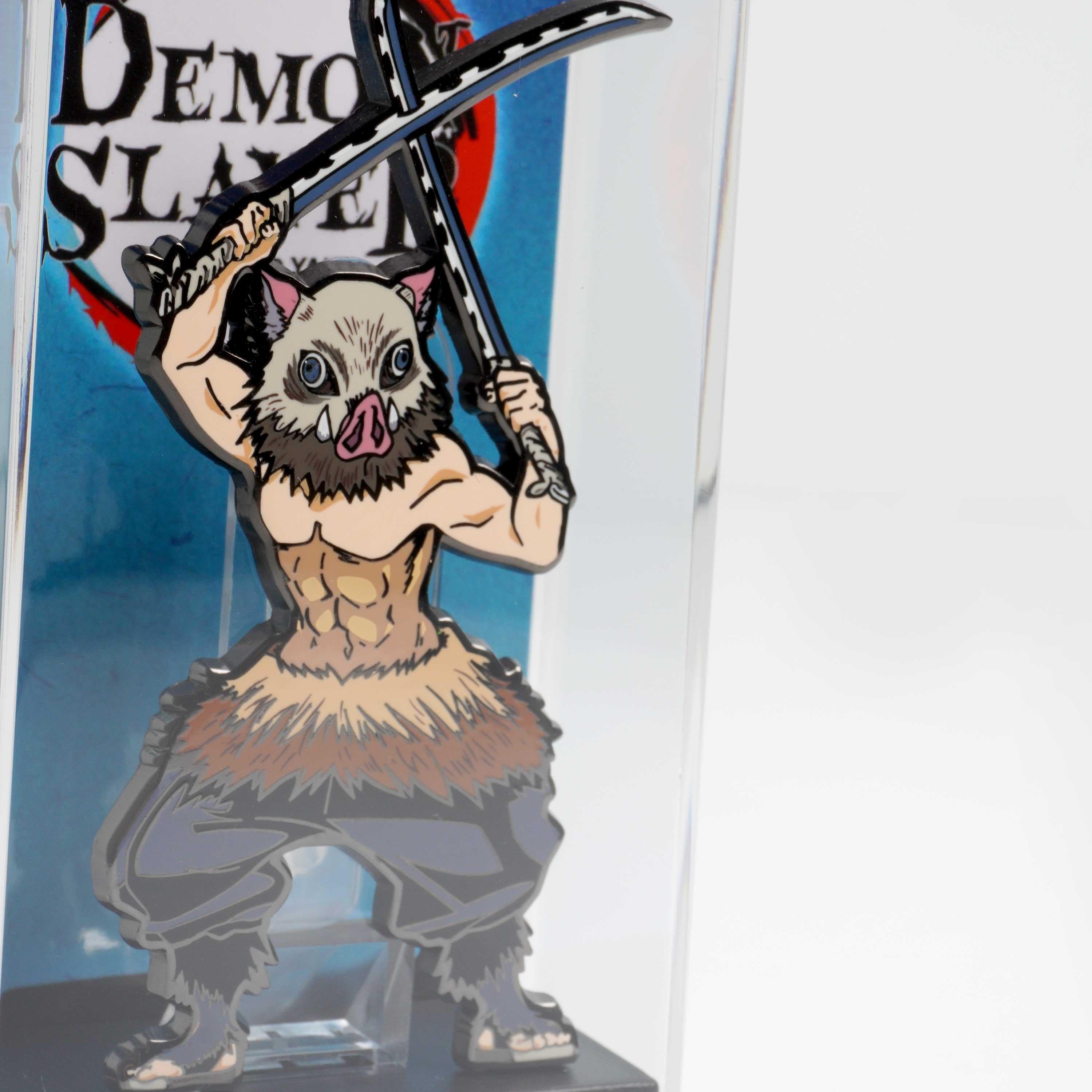 Demon Slayer Inosuke Hashibira FiGPiN #380 Anime Enamel Pin - BUCKET POPCORN