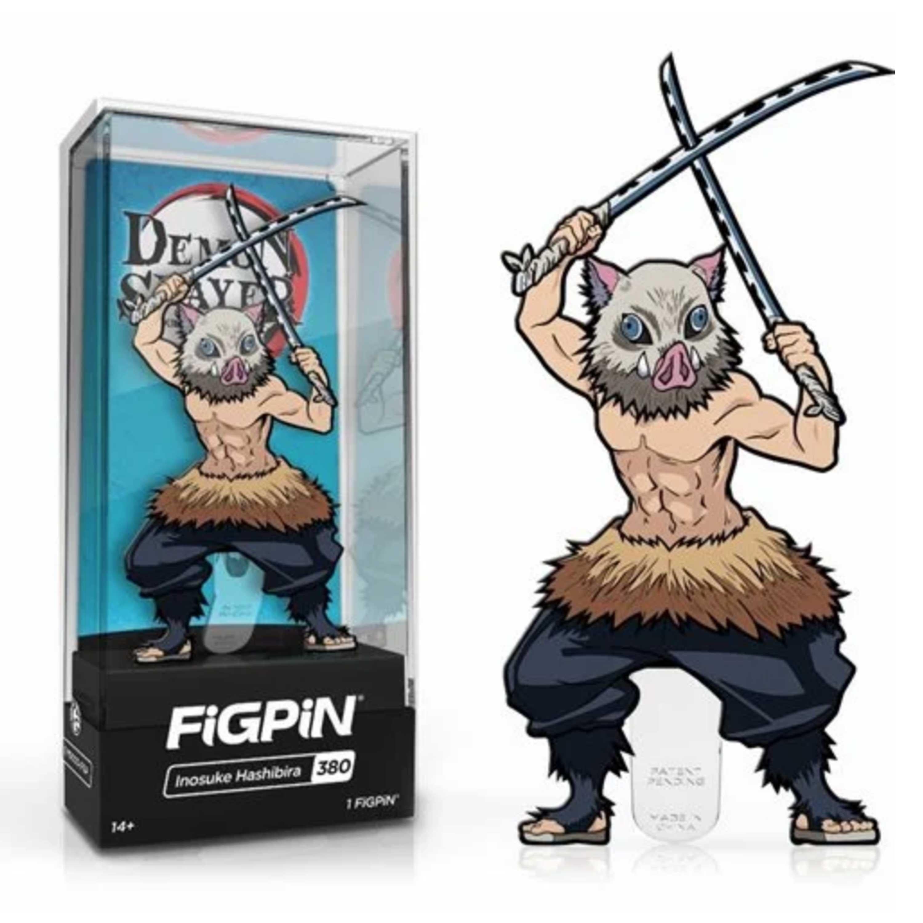 Demon Slayer Inosuke Hashibira FiGPiN #380 Anime Enamel Pin - BUCKET POPCORN