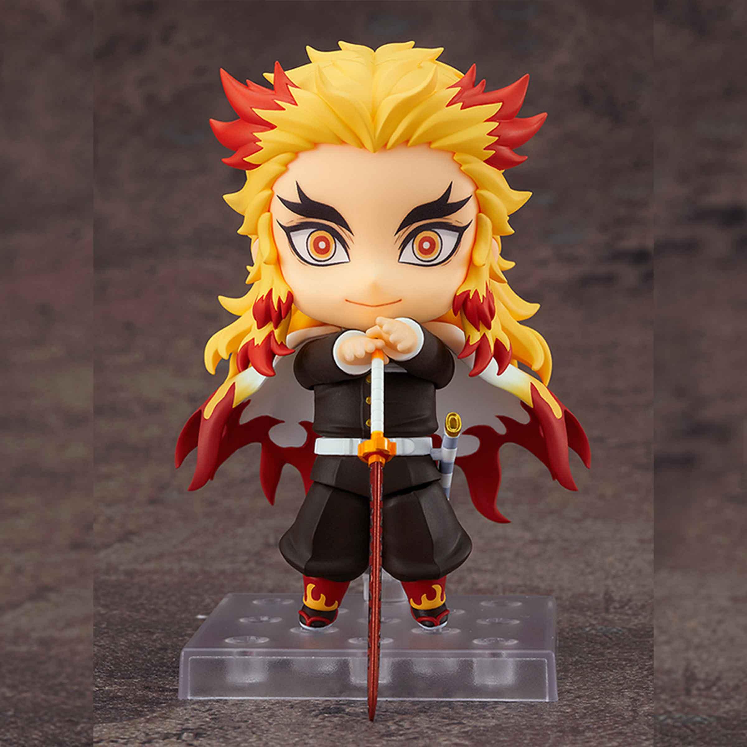 Demon Slayer Kyojuro Rengoku Nendoroid Vinyl Figure - BUCKET POPCORN
