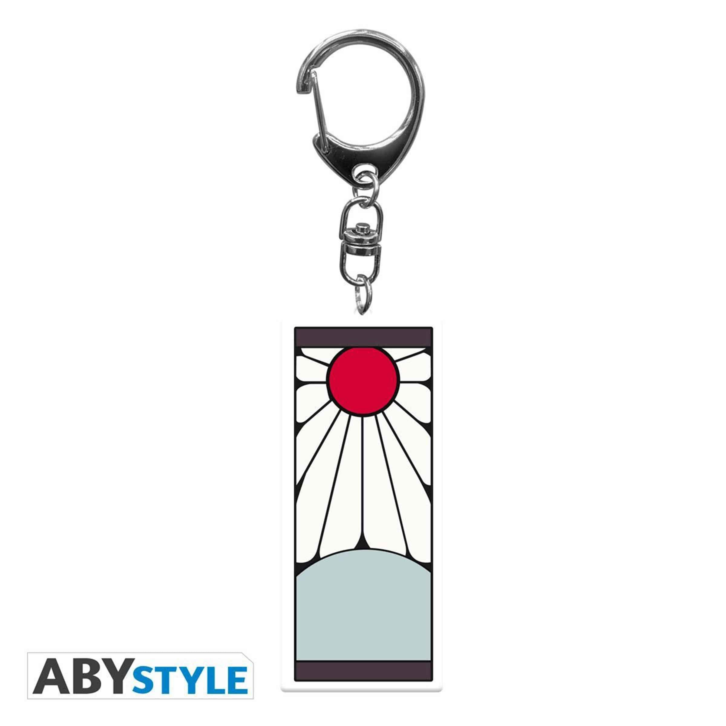 Demon Slayer Tanjiro's Hanafuda Earring Acrylic KeyChain - BUCKET POPCORN