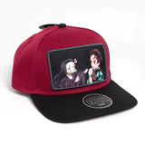 Demon Slayer Tanjiro and Nezuko Snapback Hat - BUCKET POPCORN