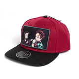 Demon Slayer Tanjiro and Nezuko Snapback Hat - BUCKET POPCORN