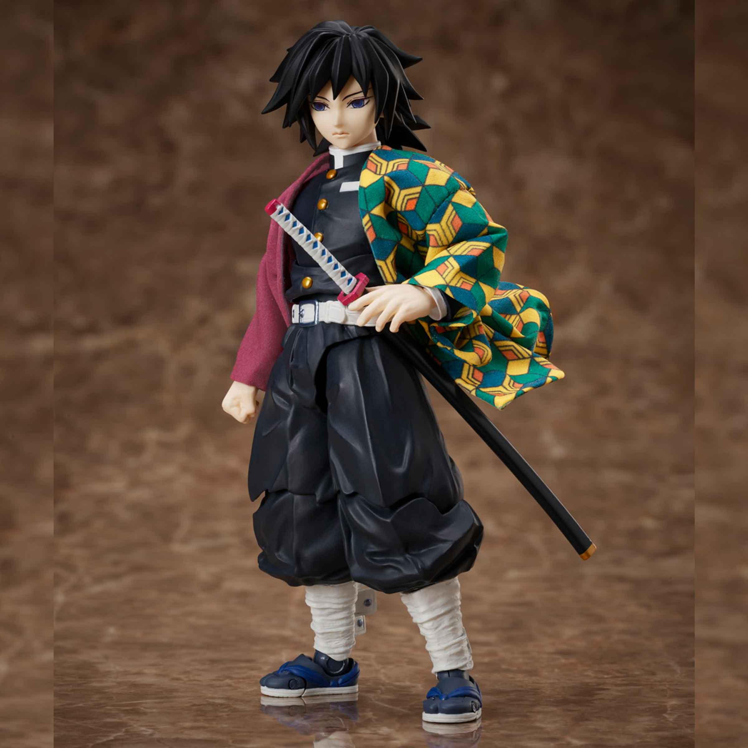 Demon Slayer BUZZmod Giyu Tomioka 1/12 Scale Action Figure - BUCKET POPCORN