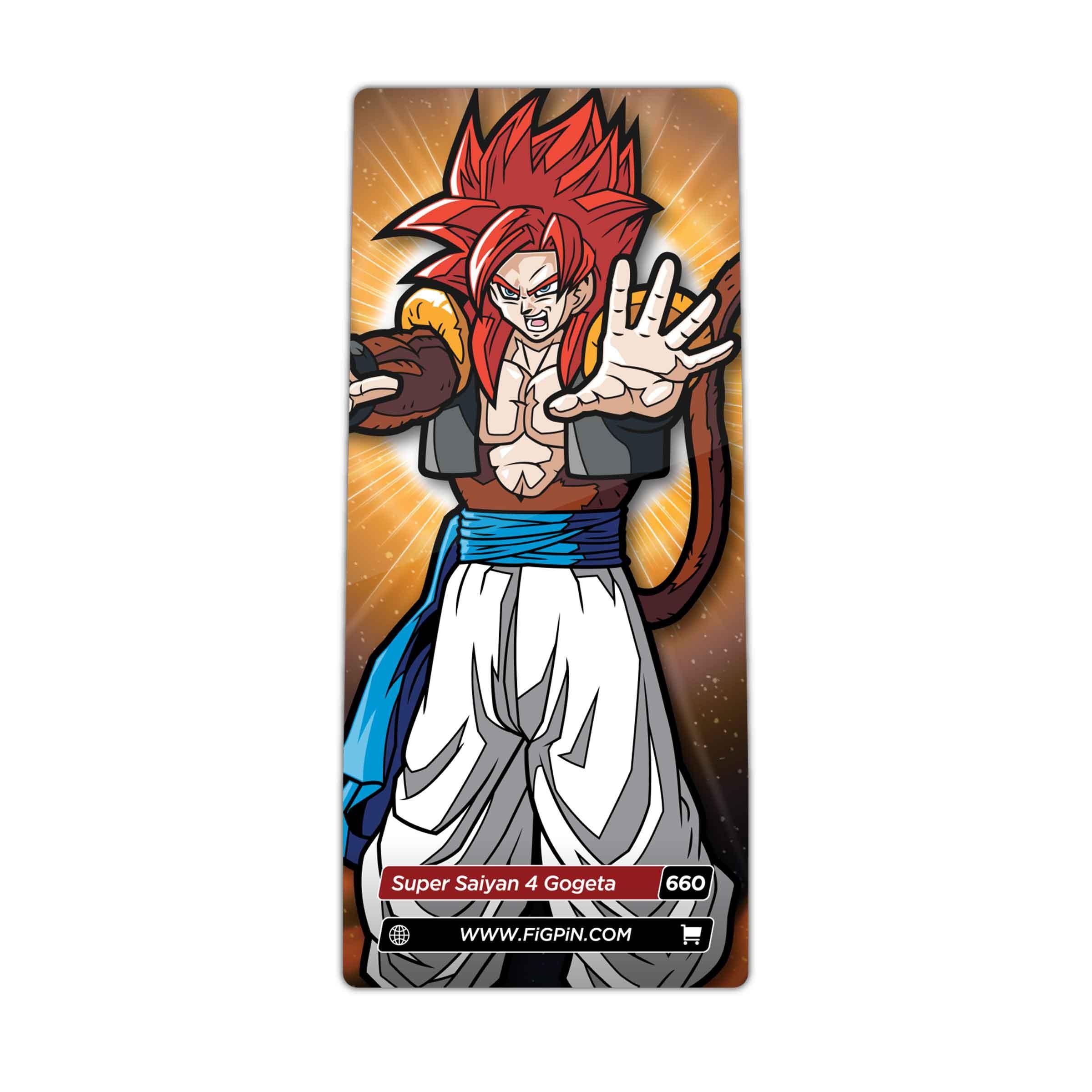 Dragon Ball GT Super Saiyan 4 Gogeta FiGPiN #660 Anime Enamel Pin - BUCKET POPCORN