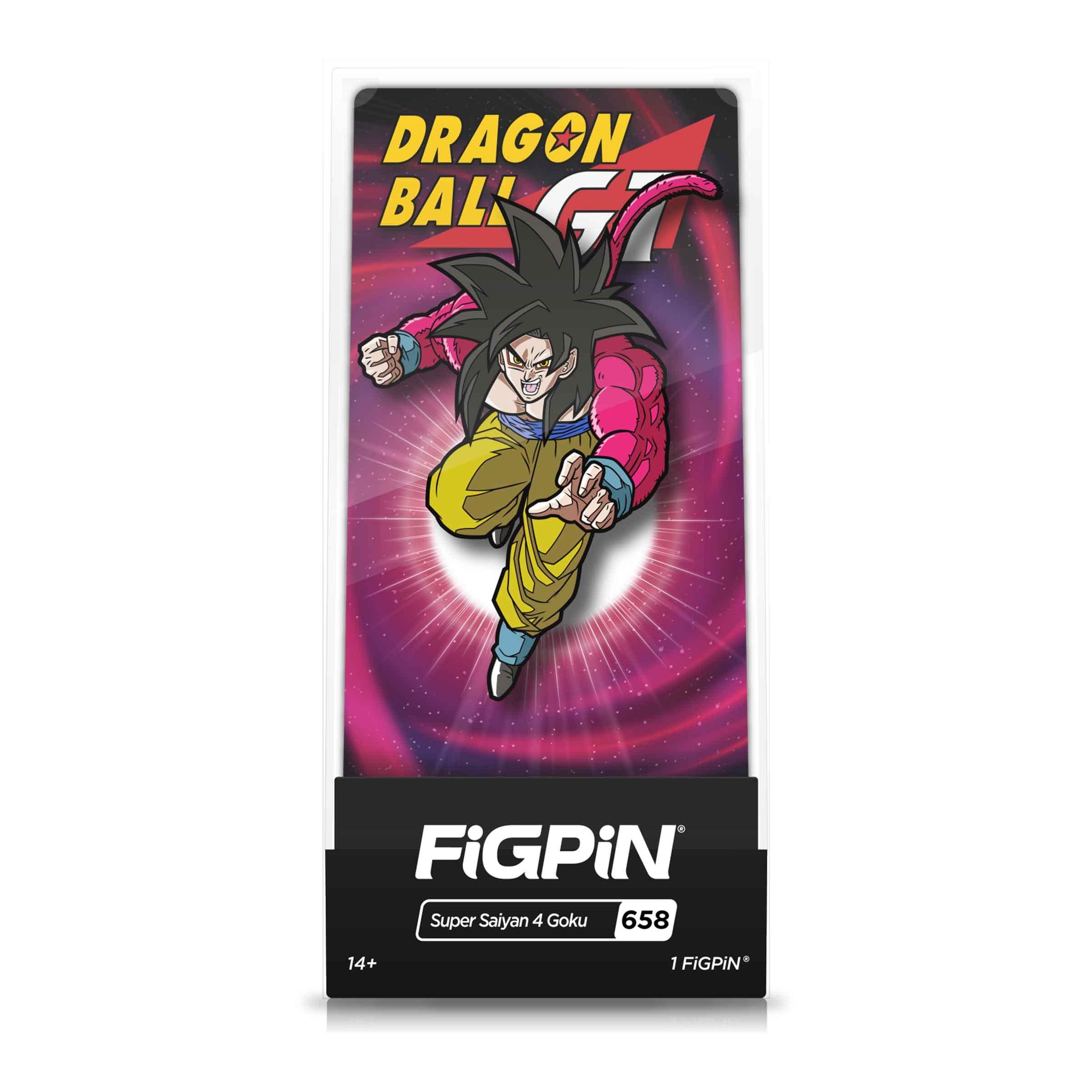 Dragon Ball GT Super Saiyan 4 Goku FiGPiN #662 Anime Enamel Pin - BUCKET POPCORN