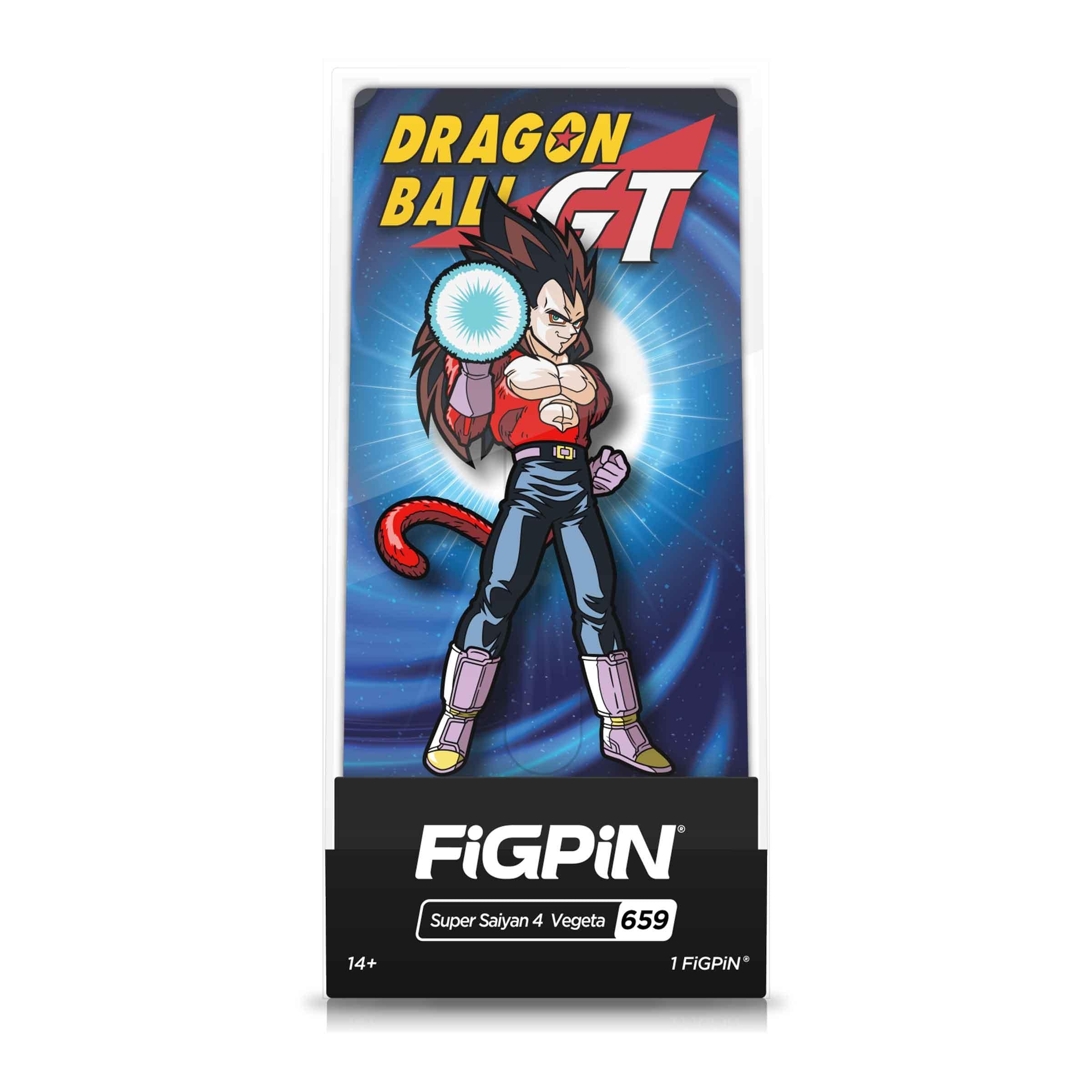 Dragon Ball GT Super Saiyan 4 Vegeta FiGPiN #659 Anime Enamel Pin - BUCKET POPCORN