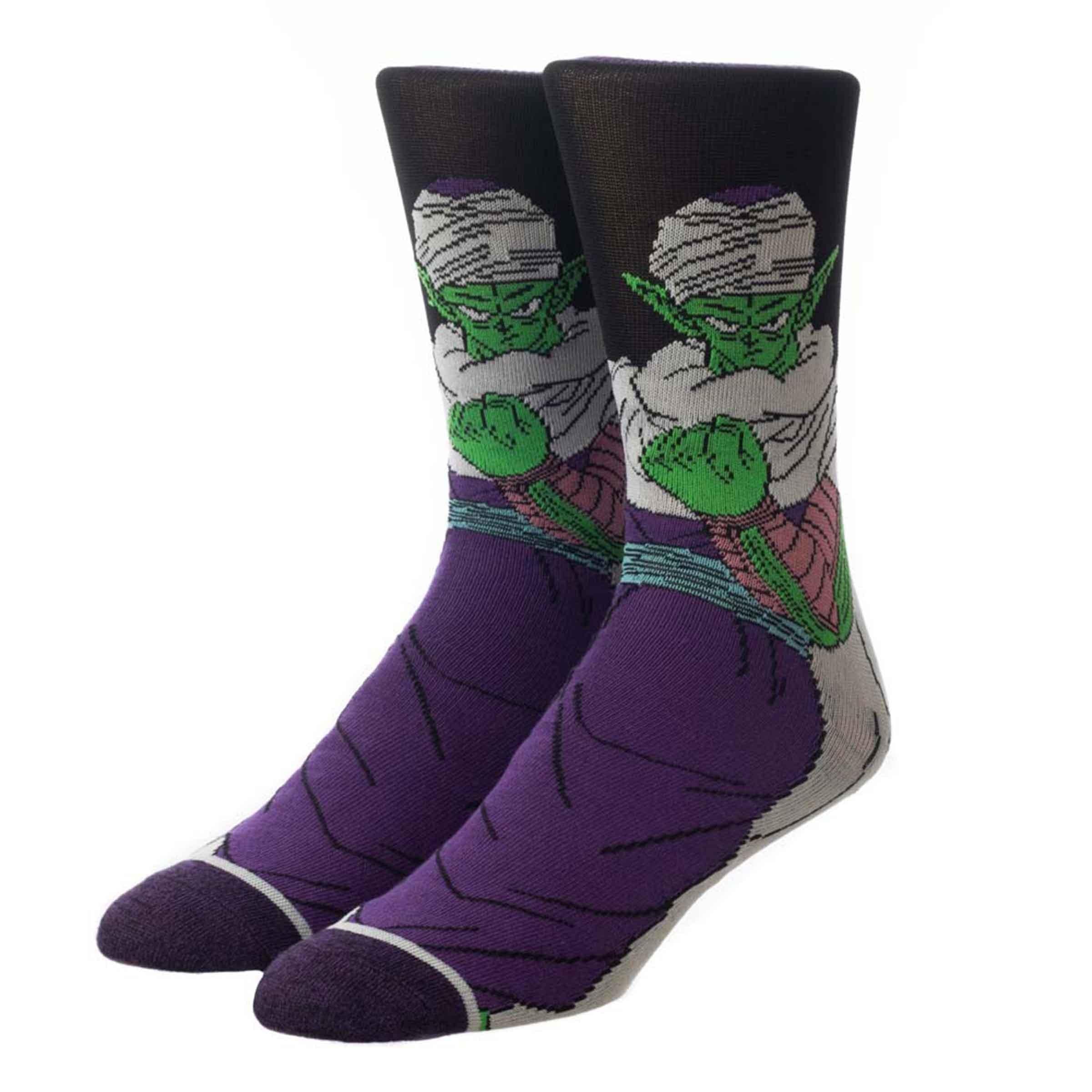 Dragon Ball Z Character and Symbol Men's Crew Socks 5 pc Set - BUCKET POPCORN