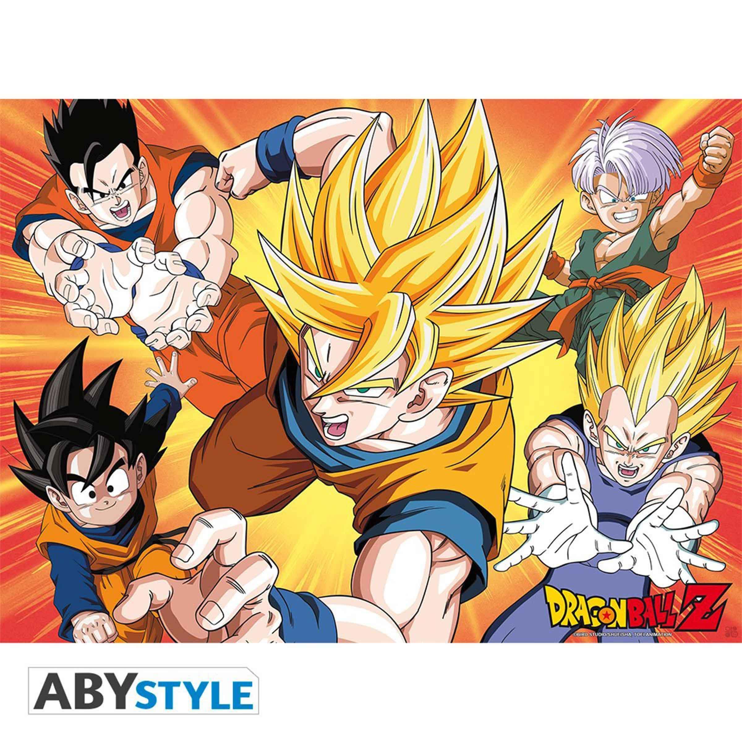 Dragon Ball Z Fight for Survival Poster 2 Piece Set - BUCKET POPCORN