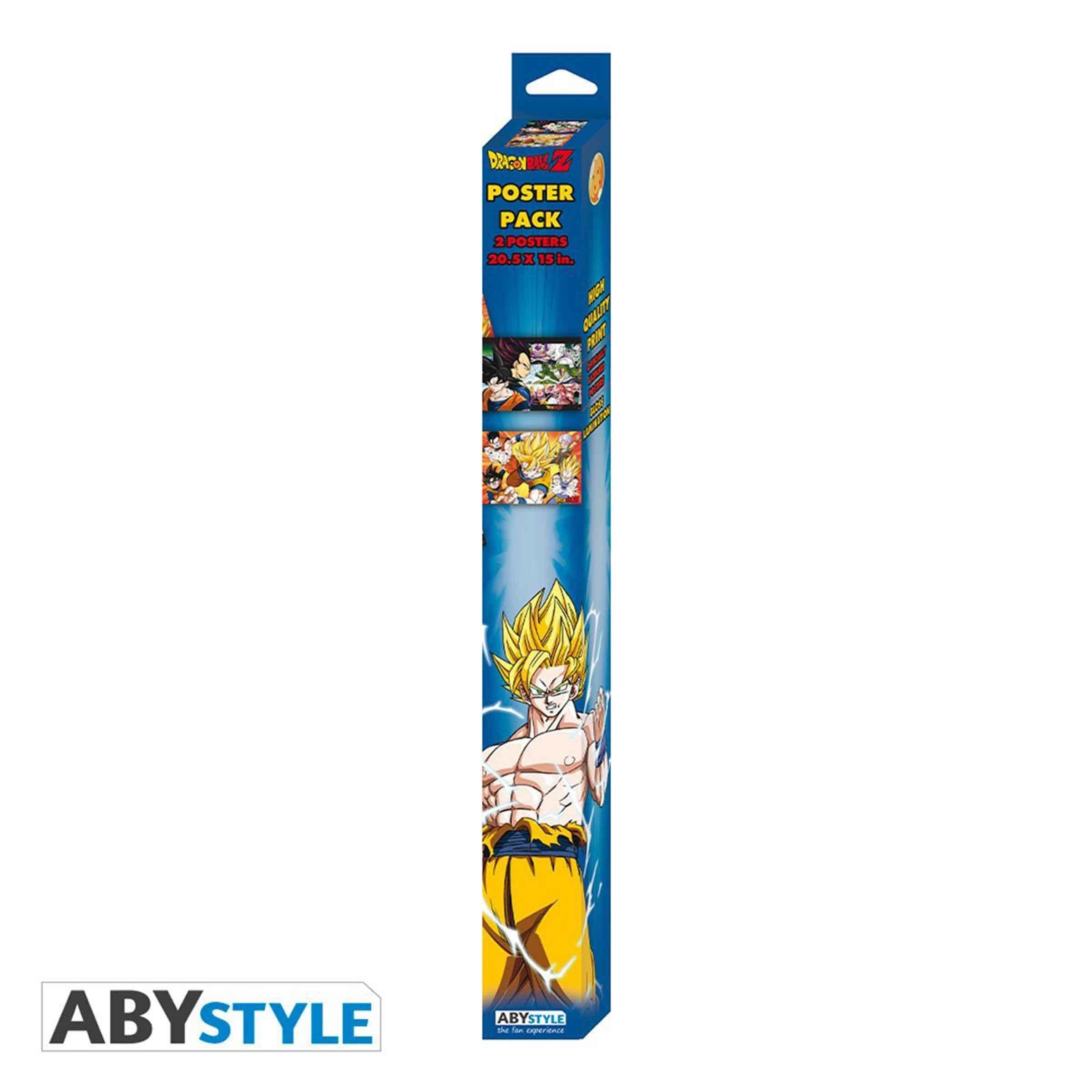 Dragon Ball Z Fight for Survival Poster 2 Piece Set - BUCKET POPCORN