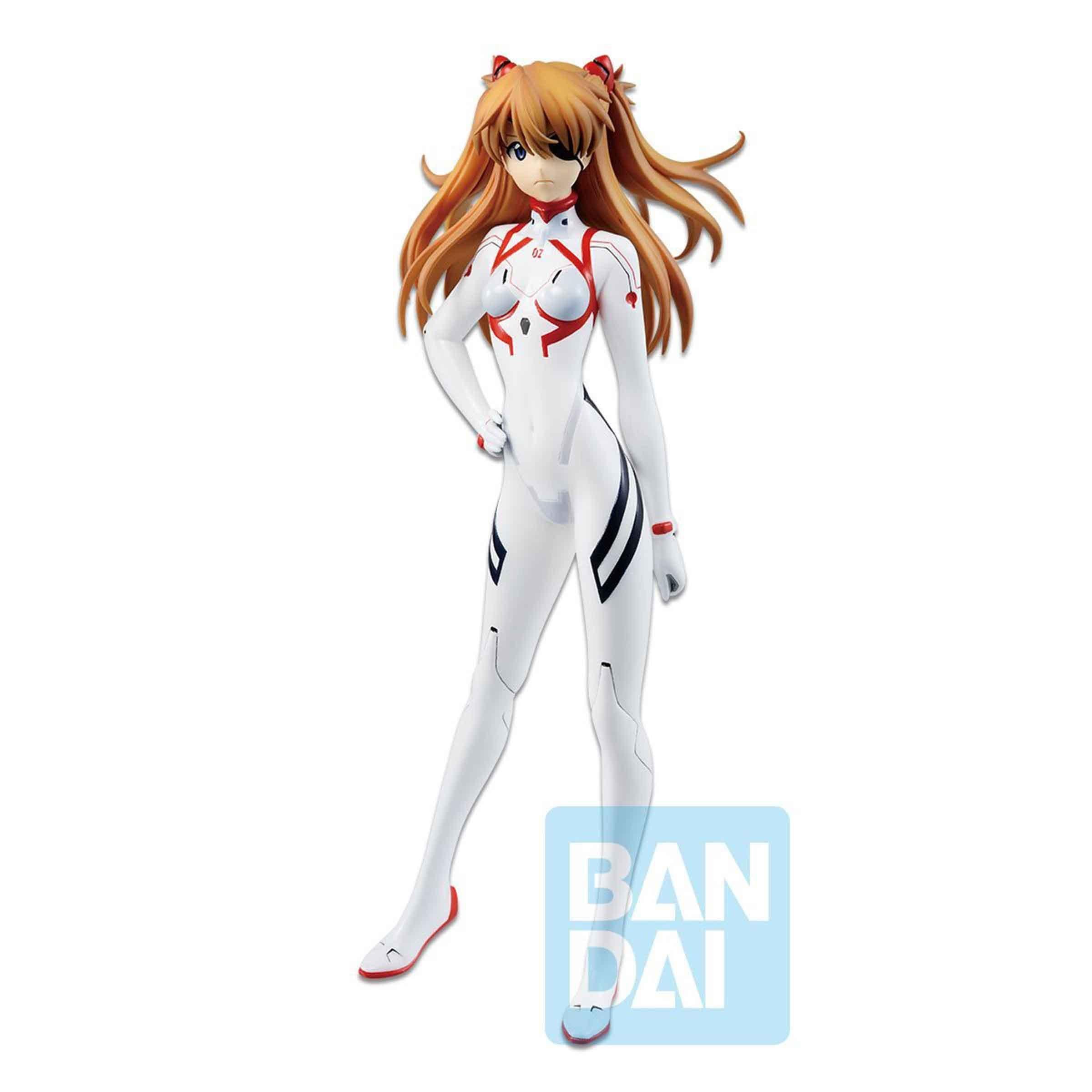 Evangelion:3.0+1.0 Asuka Shikinami Langley Eva-13 Starting! Ichiban Statue - BUCKET POPCORN