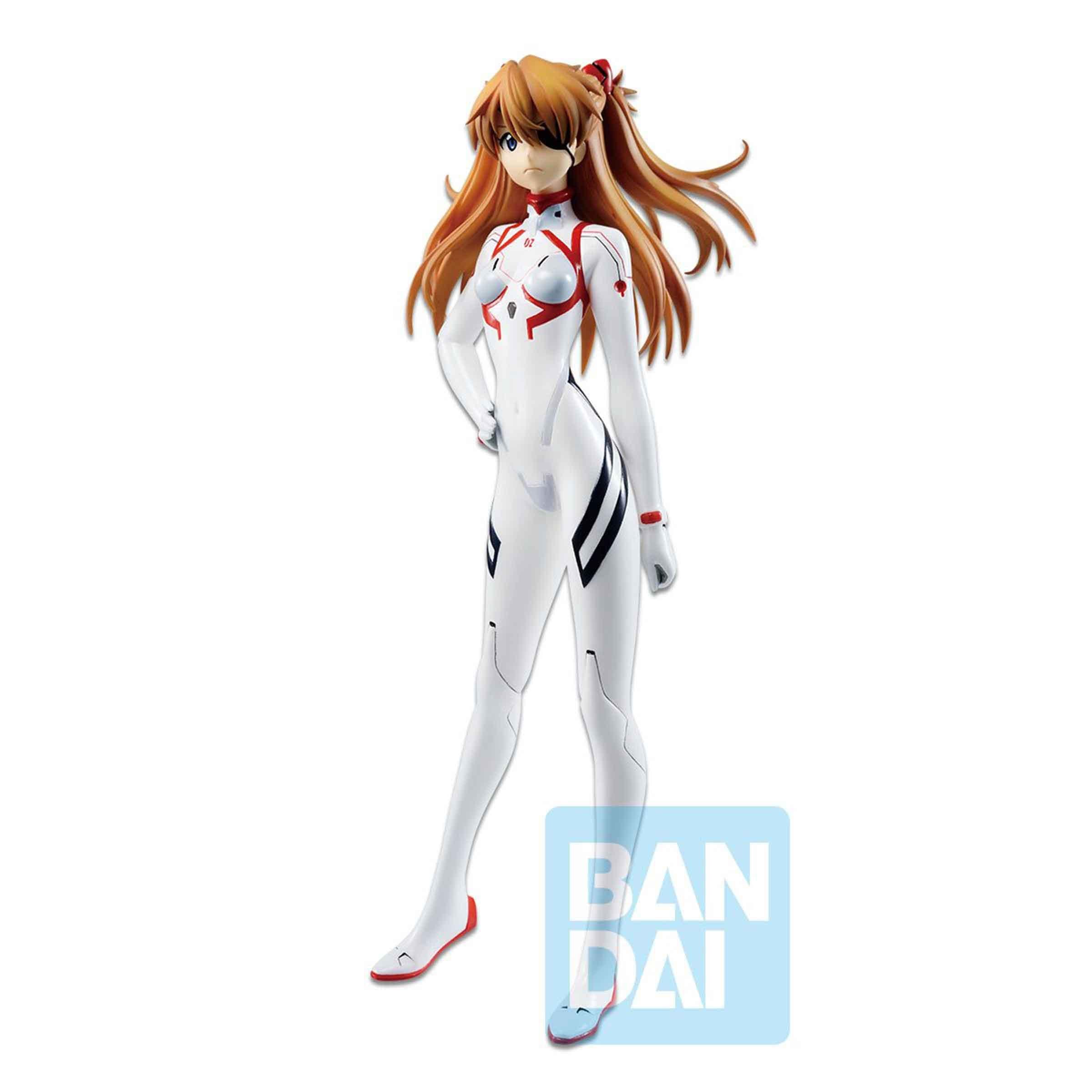 Evangelion:3.0+1.0 Asuka Shikinami Langley Eva-13 Starting! Ichiban Statue - BUCKET POPCORN