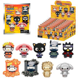 Hello Kitty x Naruto Figural Bag Clip / Keychain Blind Bag - BUCKET POPCORN