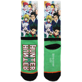 Hunter x Hunter Men's Character Crew Socks - BUCKET POPCORN
