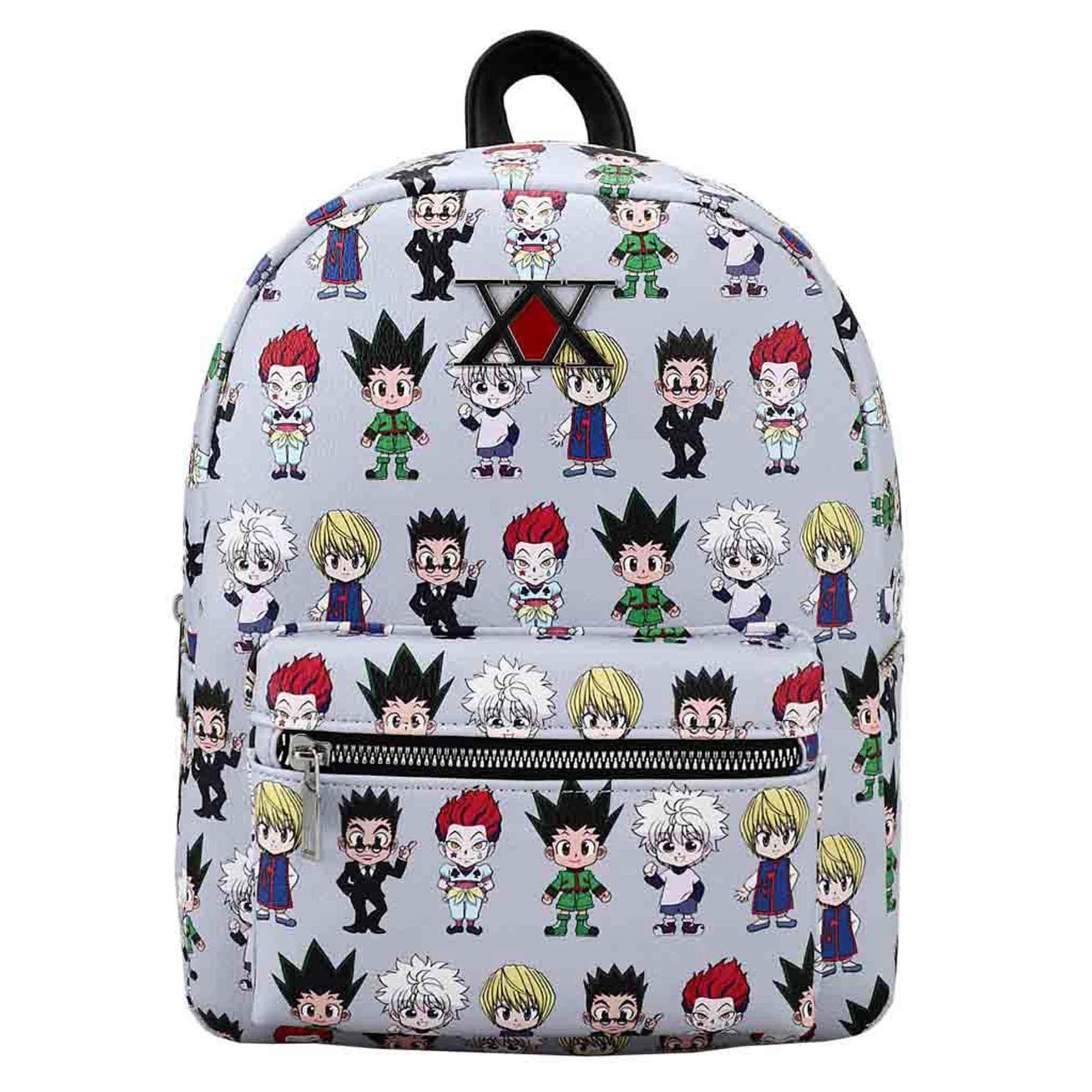 Hunter x Hunter Chibi Main Characters All Over Print Mini Backpack - BUCKET POPCORN