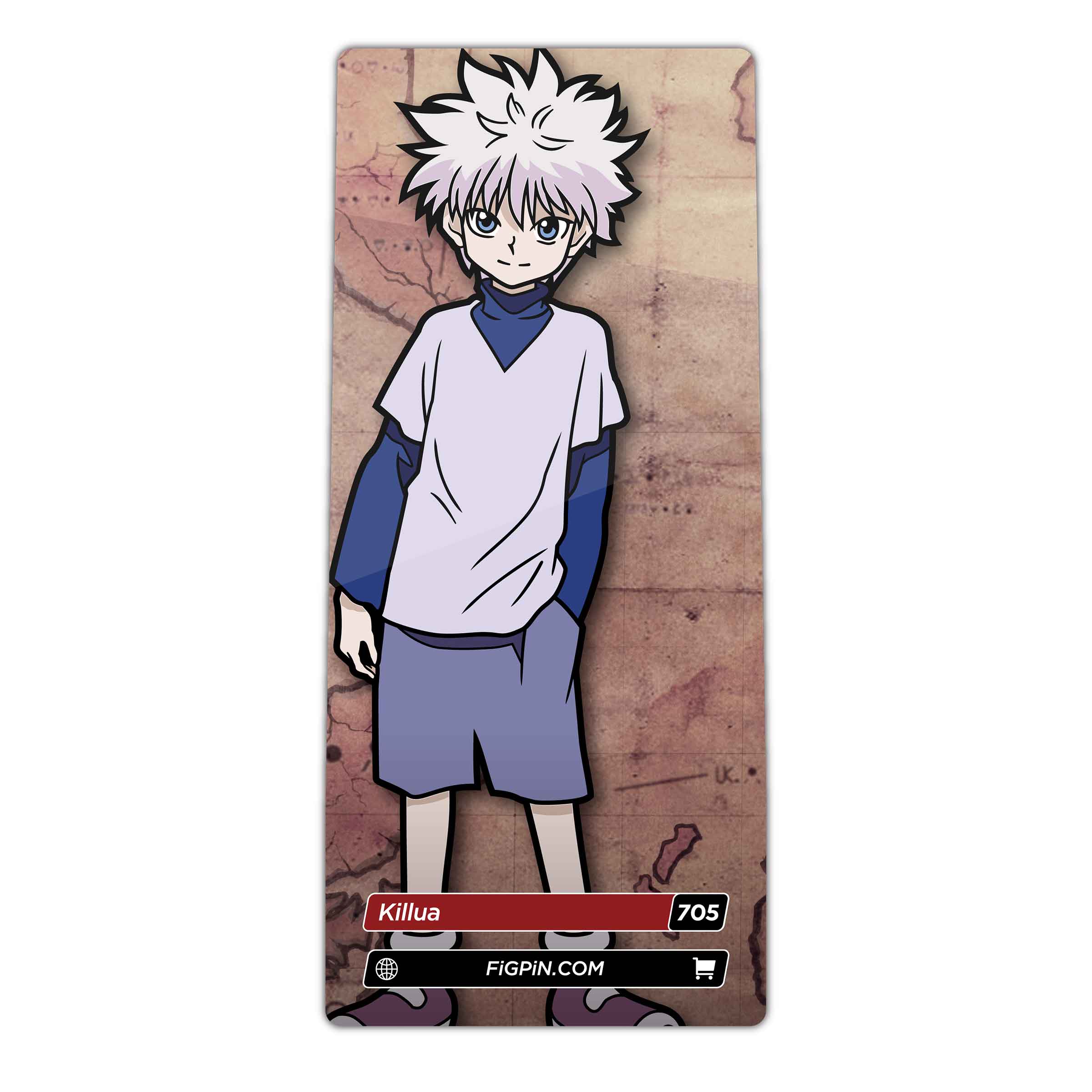 Hunter x Hunter Killua FiGPiN #705 Enamel Pin