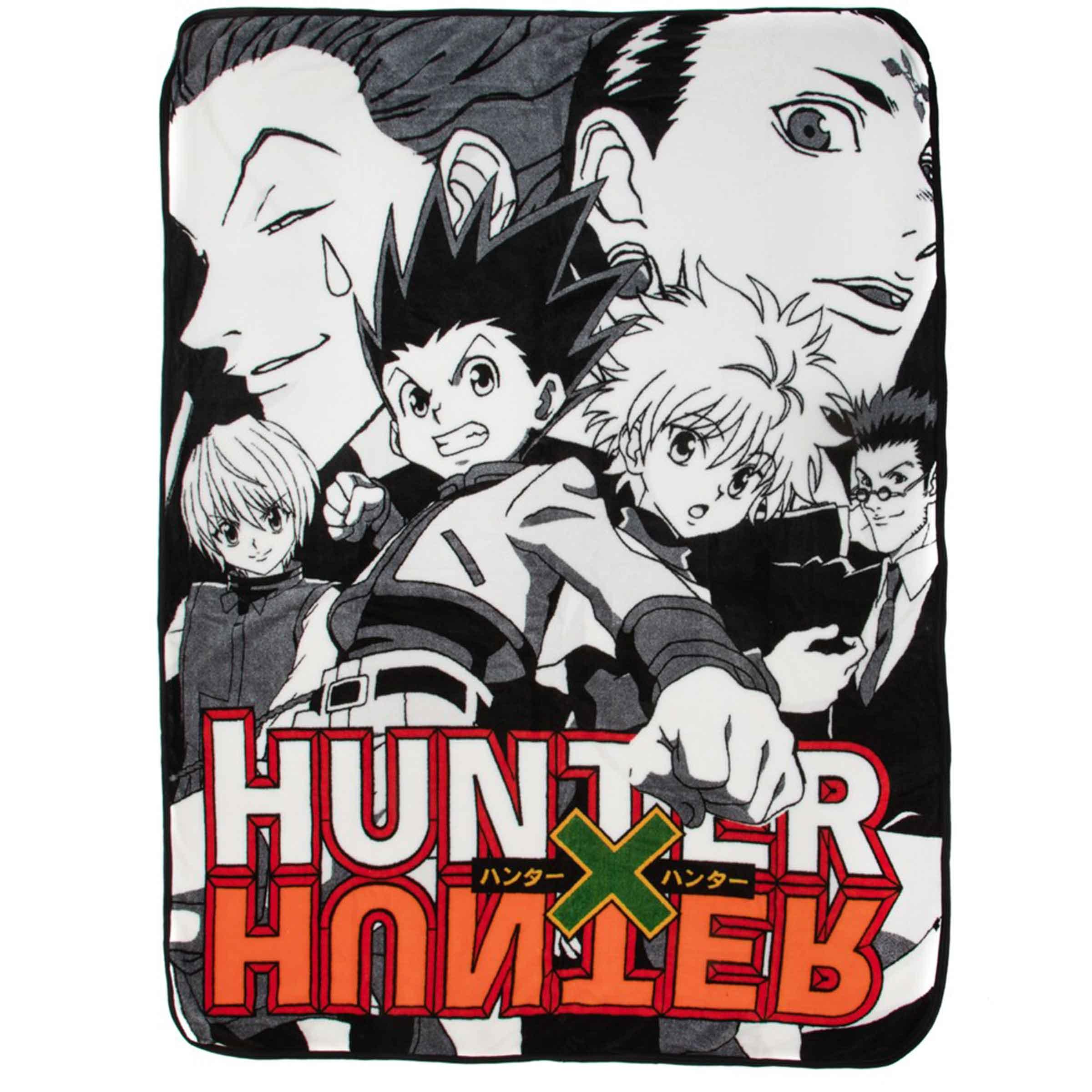 Hunter x Hunter Group Shot Character Fleece Throw Blanket - BUCKET POPCORN