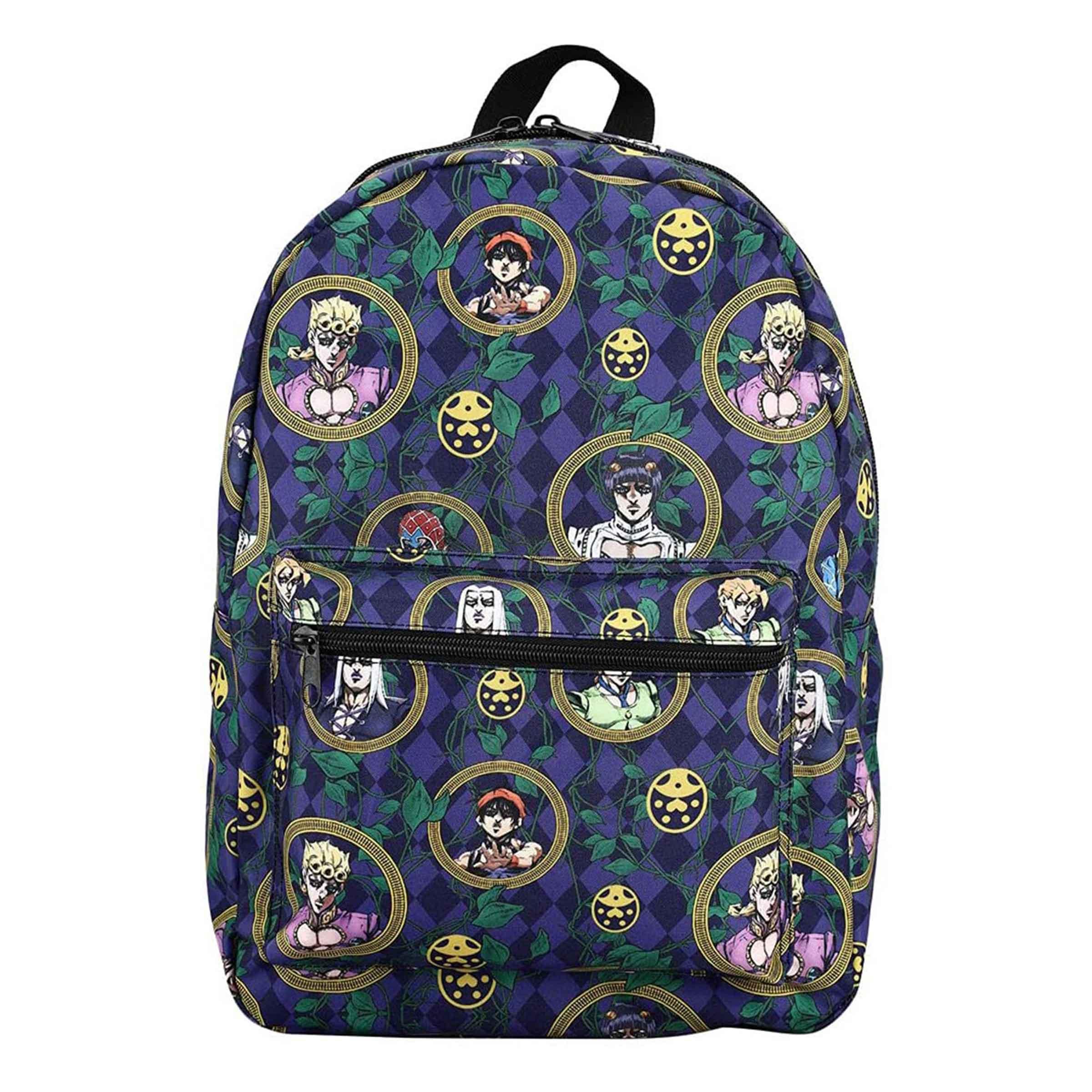 Jojo's Bizarre Adventure Character AOP Backpack - BUCKET POPCORN