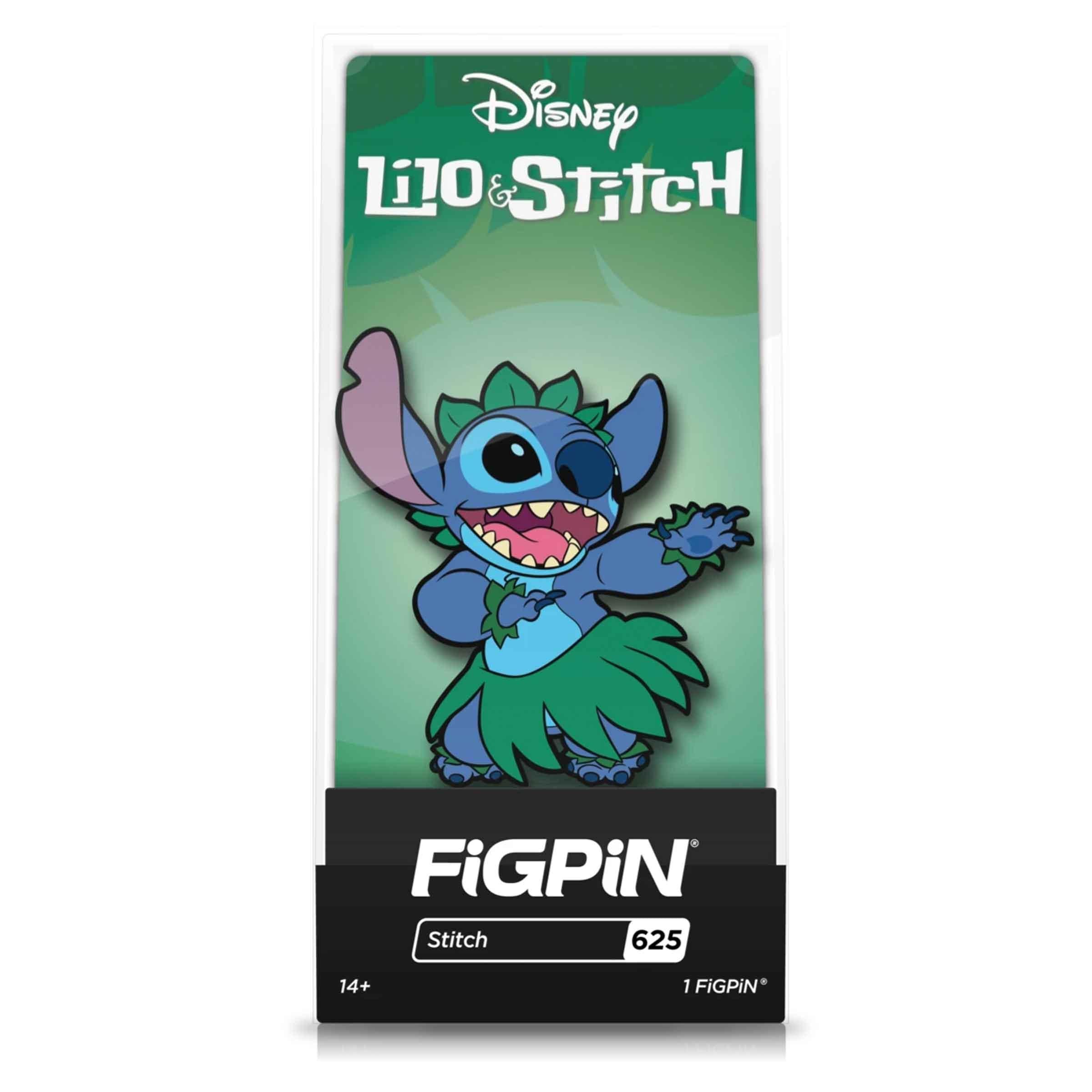 Lilo and Stitch Stitch FiGPiN #625 Enamel Pin - BUCKET POPCORN