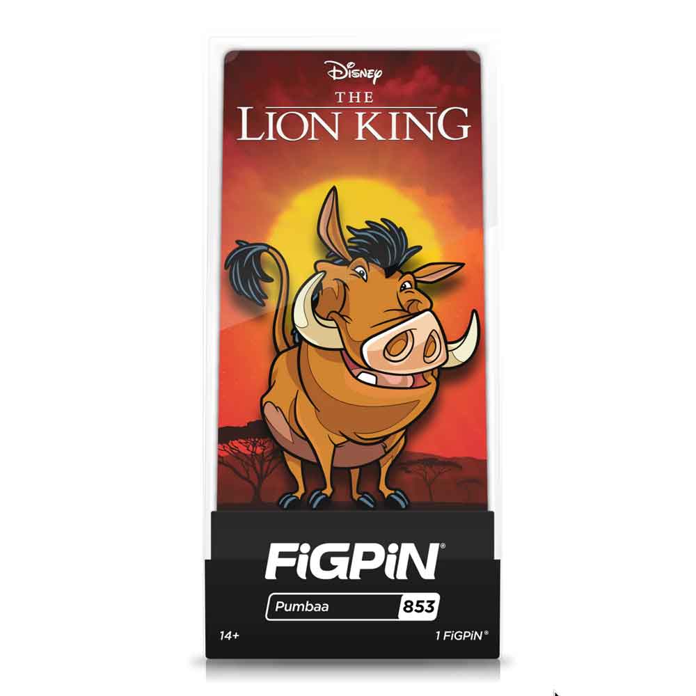 The Lion King Pumbaa FiGPiN #853 | Enamel Pin