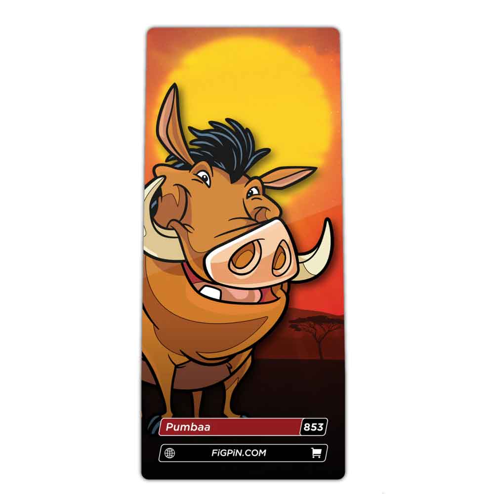 The Lion King Pumbaa FiGPiN #853 | Enamel Pin