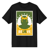 Loki Believe Black Unisex Short Sleeve Graphic T-shirt - BUCKET POPCORN