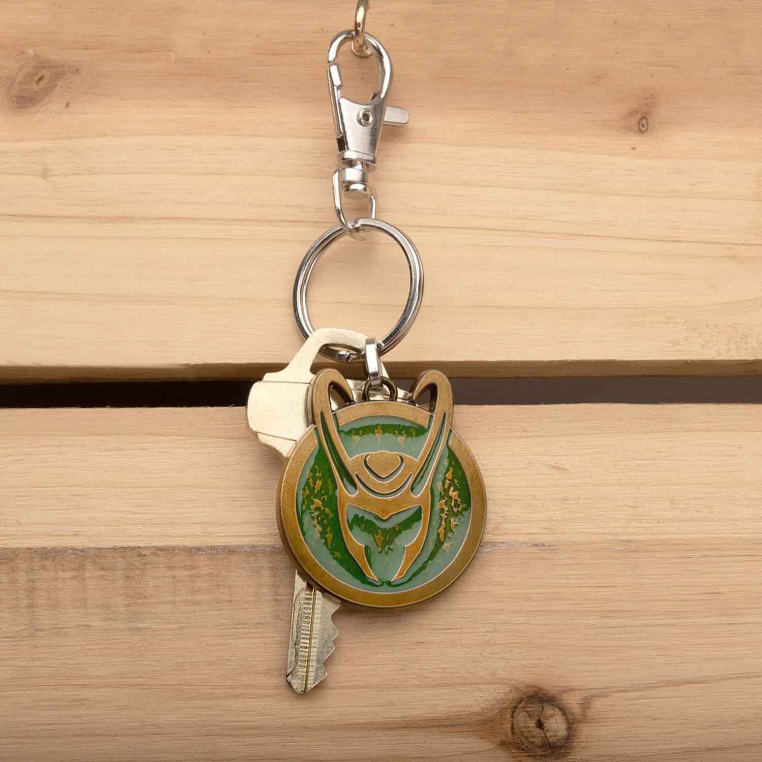 Marvel Loki Series Loki Helmet Keychain