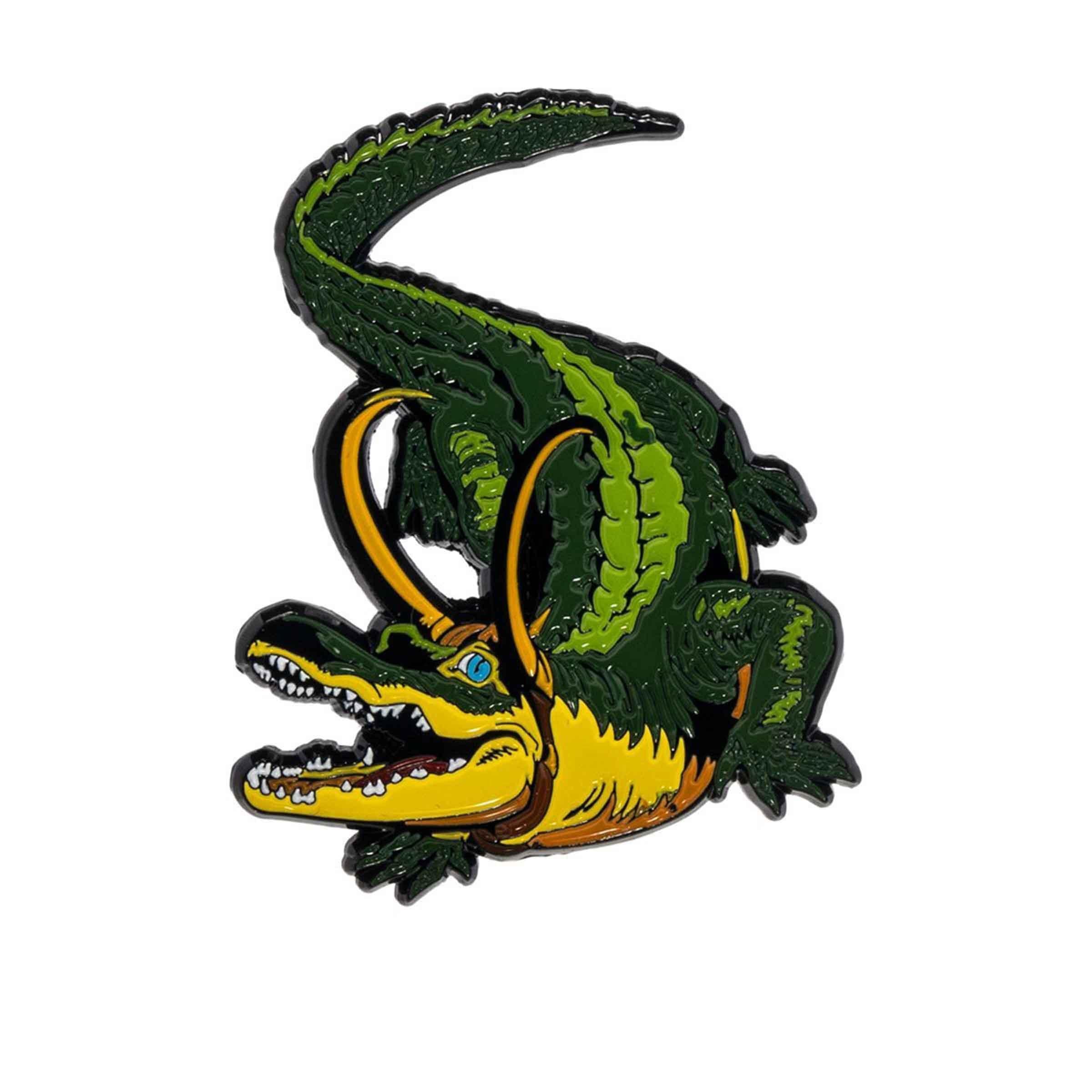 Loki President Loki Button and Alligator Loki Enamel Pin 2-Pack Set - BUCKET POPCORN