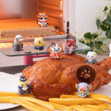 Mega Cat Project NyanPieceNyan! Vol 1 Mini Figure Set - BUCKET POPCORN