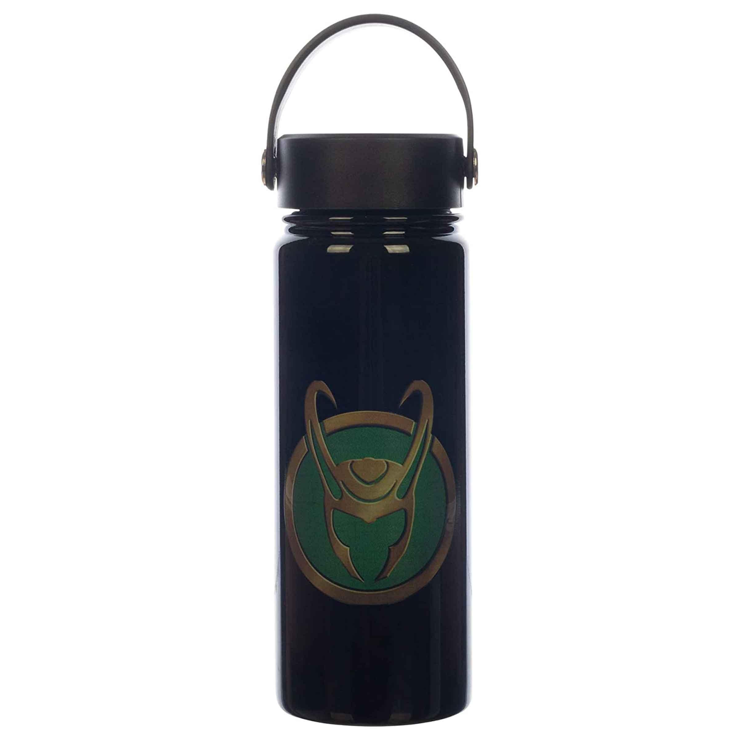 Marvel Loki 17 oz UV Stainless Steel Water Bottle - BUCKET POPCORN