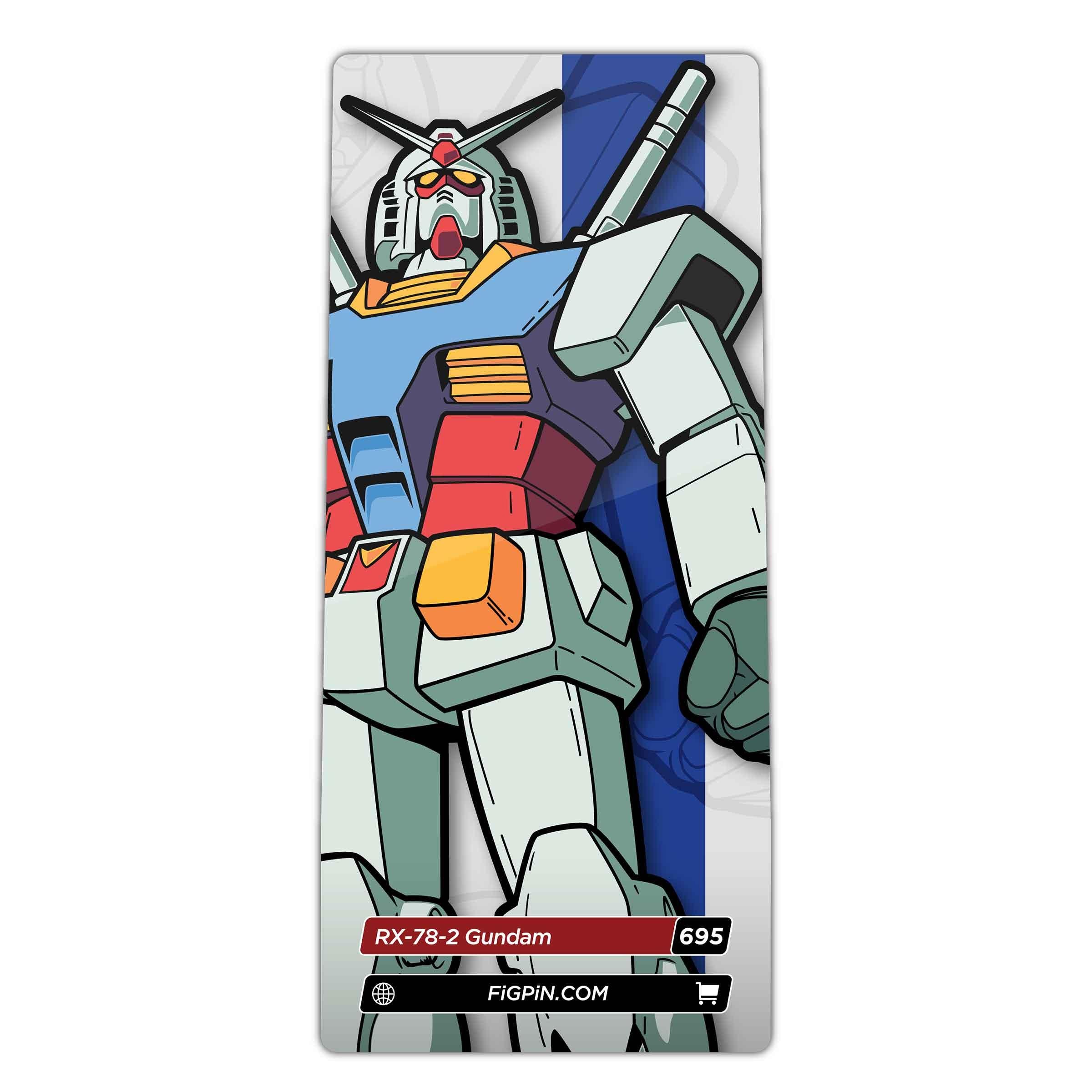 Mobile Suit Gundam RX-78-2 Gundam FiGPiN #695 Enamel Pin - BUCKET POPCORN