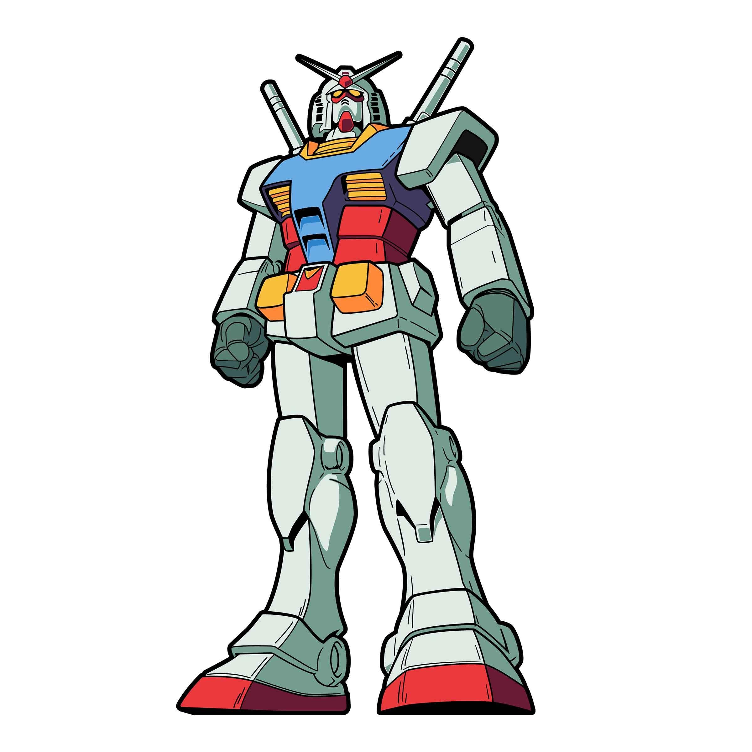 Mobile Suit Gundam RX-78-2 Gundam FiGPiN #695 Enamel Pin - BUCKET POPCORN