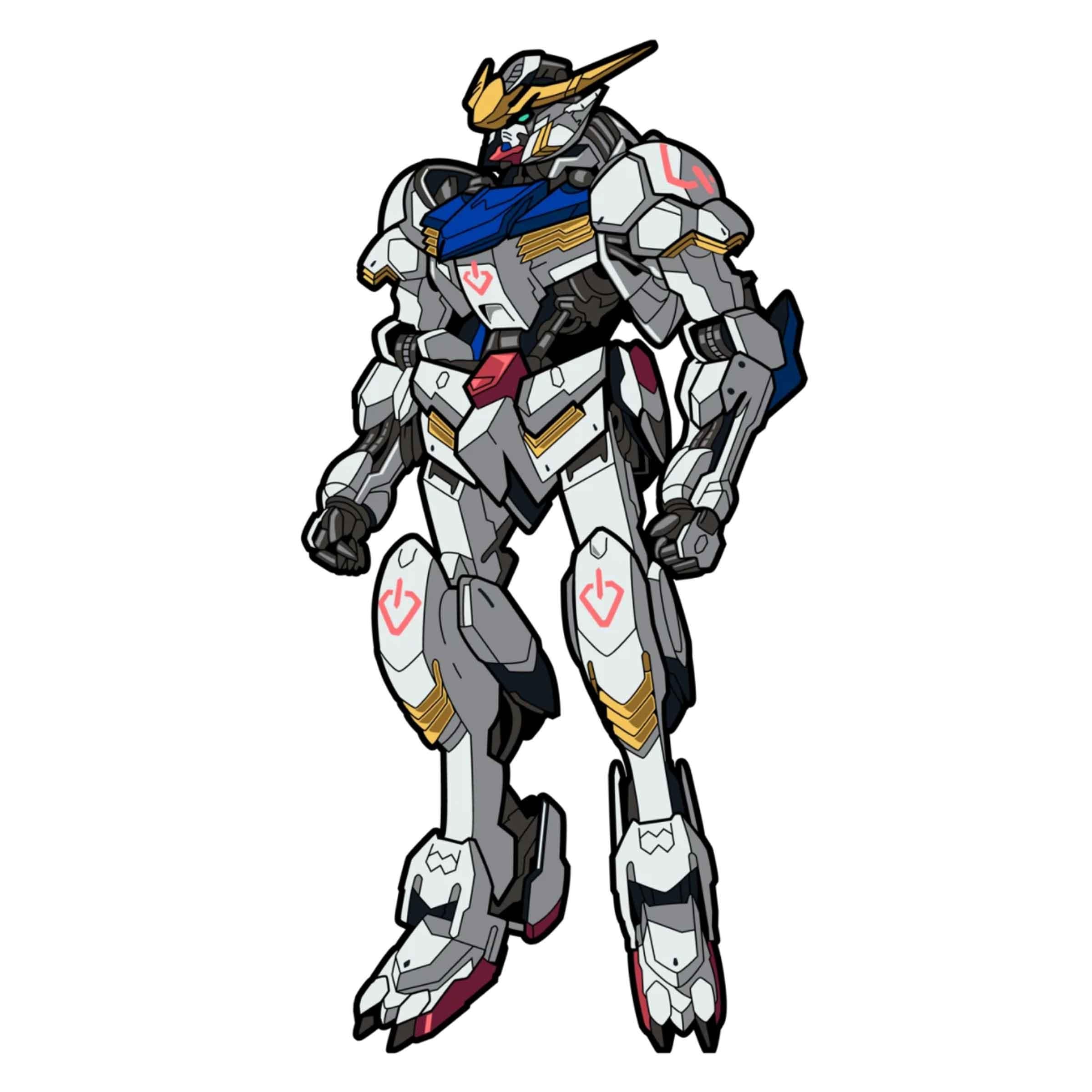 Mobile Suit Gundam ASW-G-08 Barbatos FiGPiN #698 Enamel Pin - BUCKET POPCORN