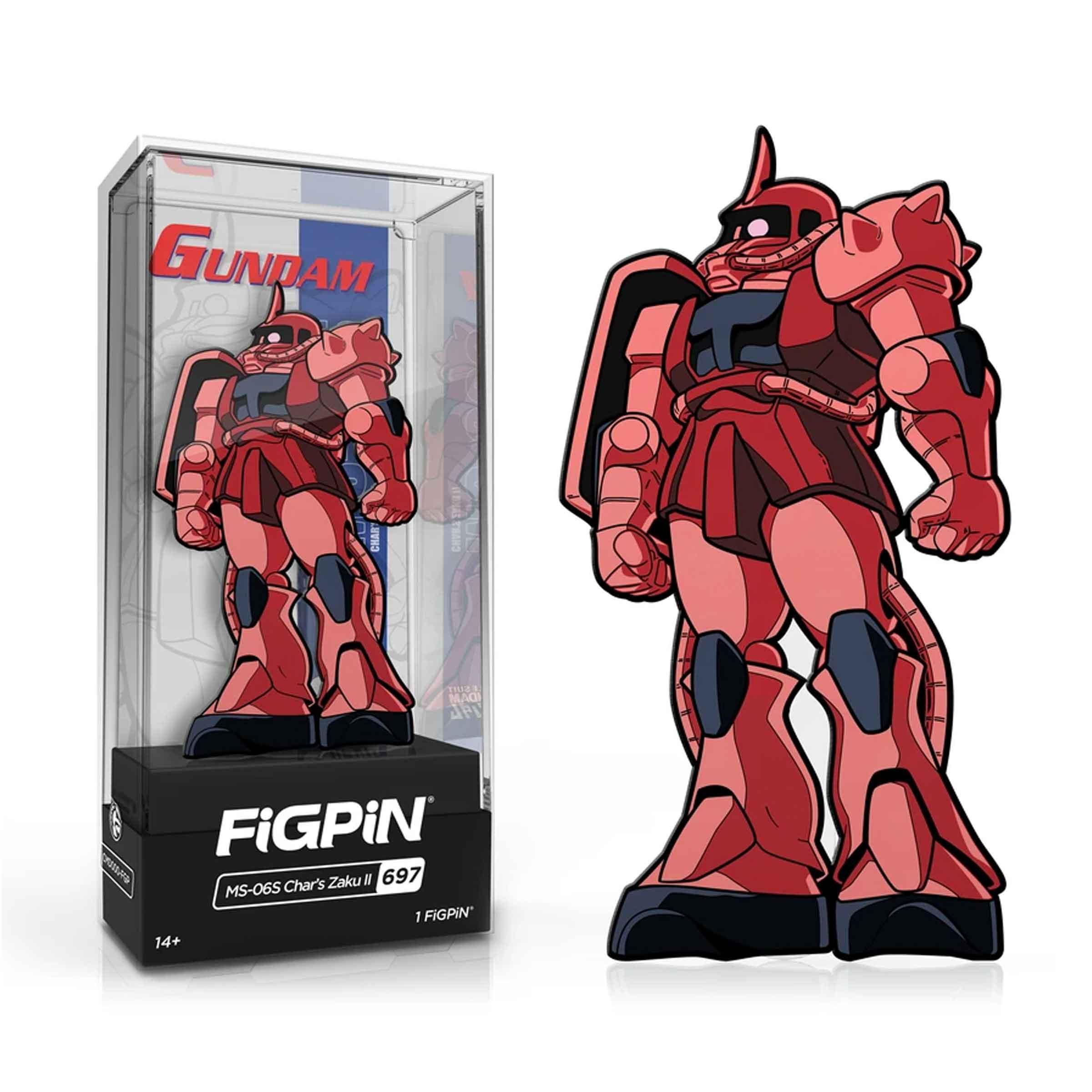 Mobile Suit Gundam MS-06S Char's Zaku II FiGPiN #697 Enamel Pin - BUCKET POPCORN
